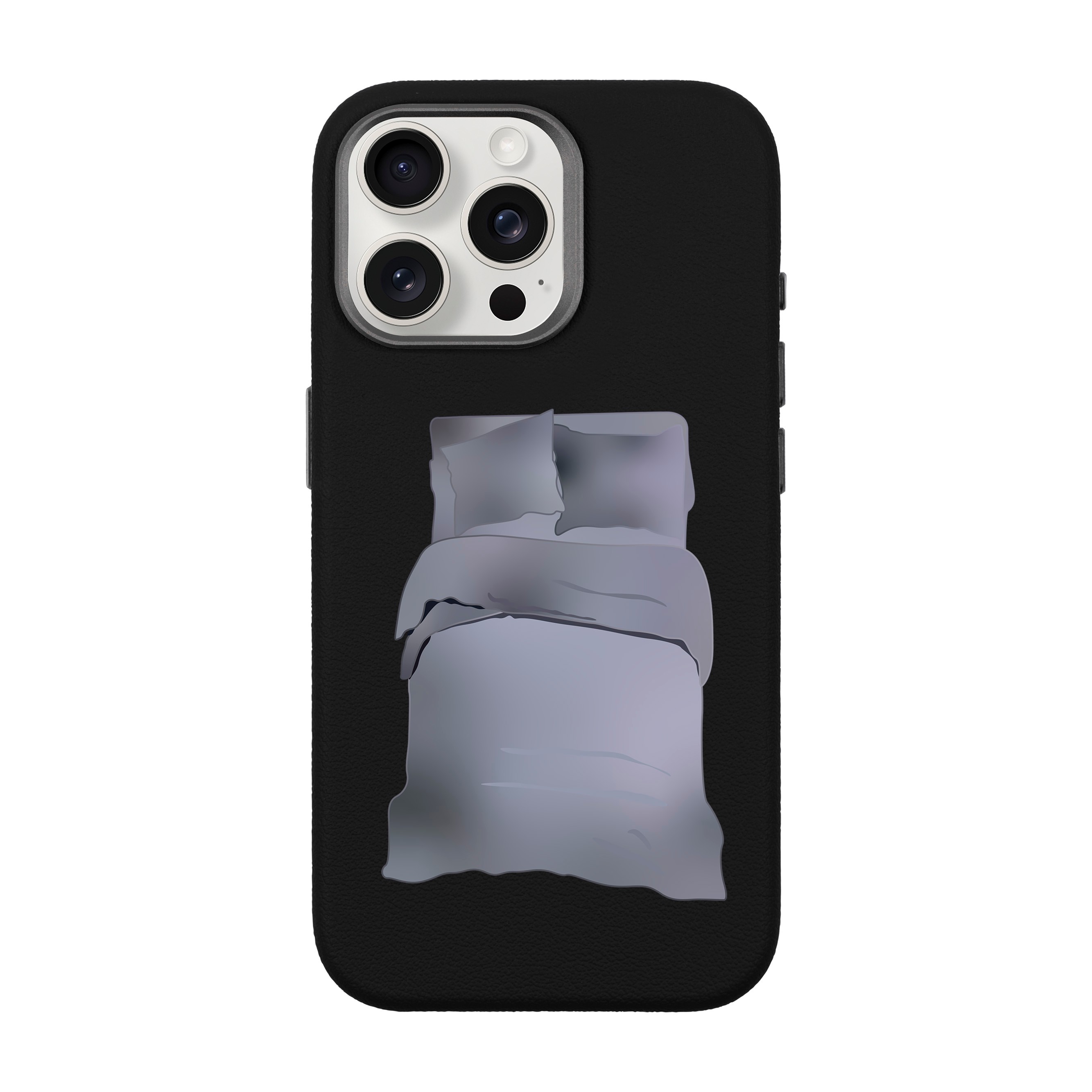 MATTRESS-iPhone Leather 15 Premium Case with MagSafe