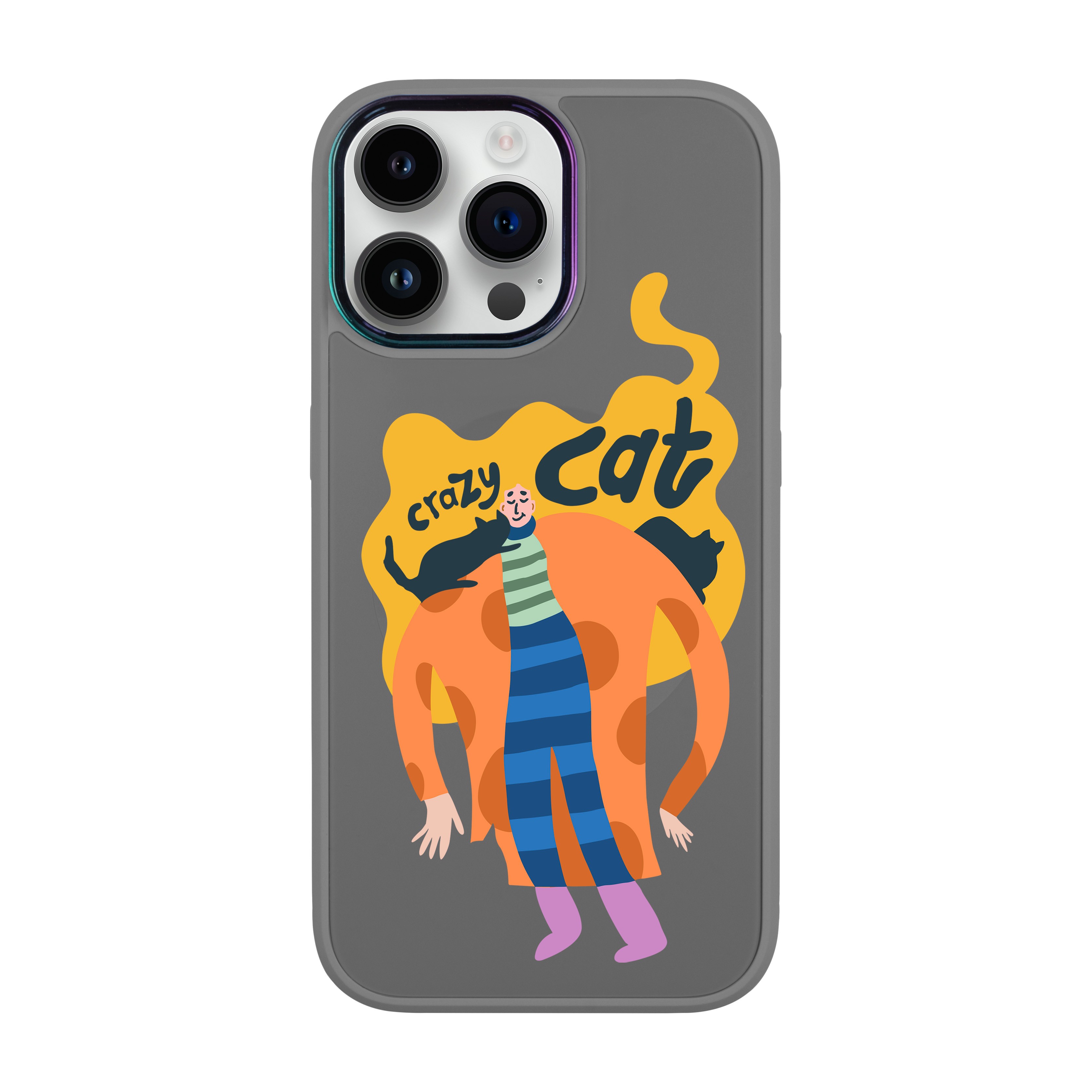 CRAZY CAT - iPhone Vigor Case with Magsafe