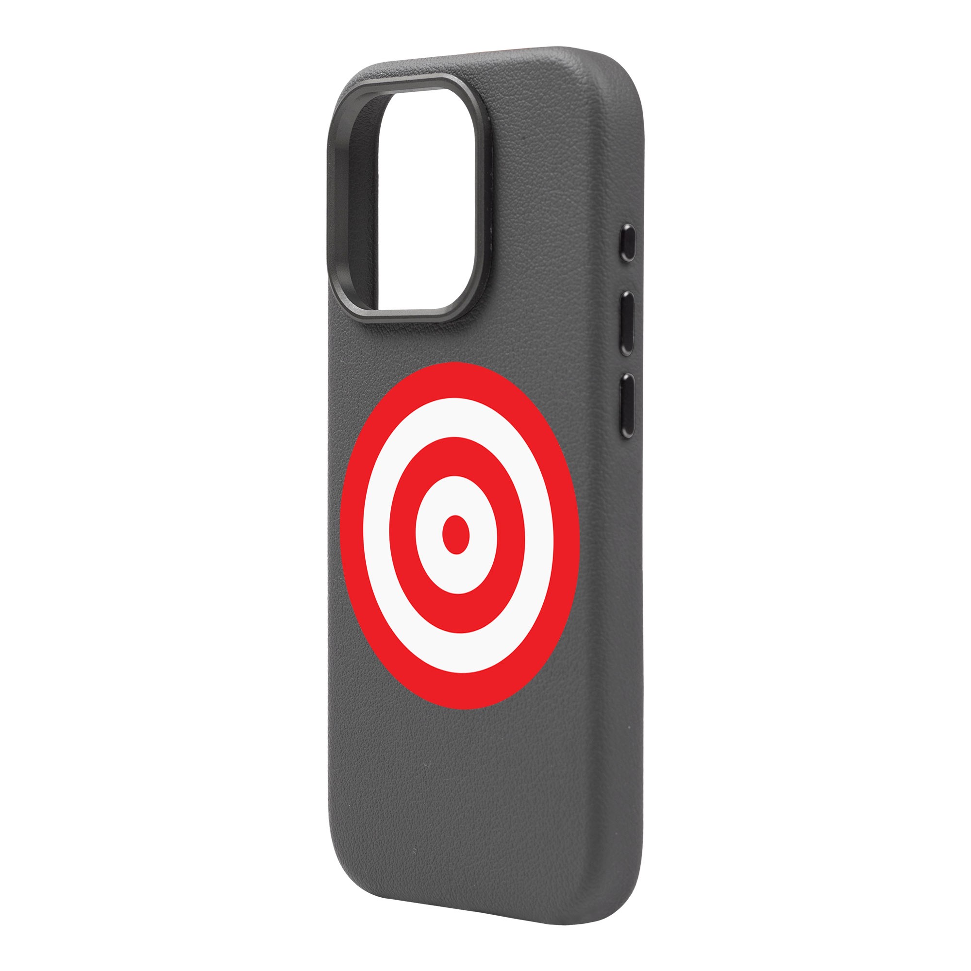 BULL'S EYE-iPhone Leather Premium Qap MagSafe Uyğun