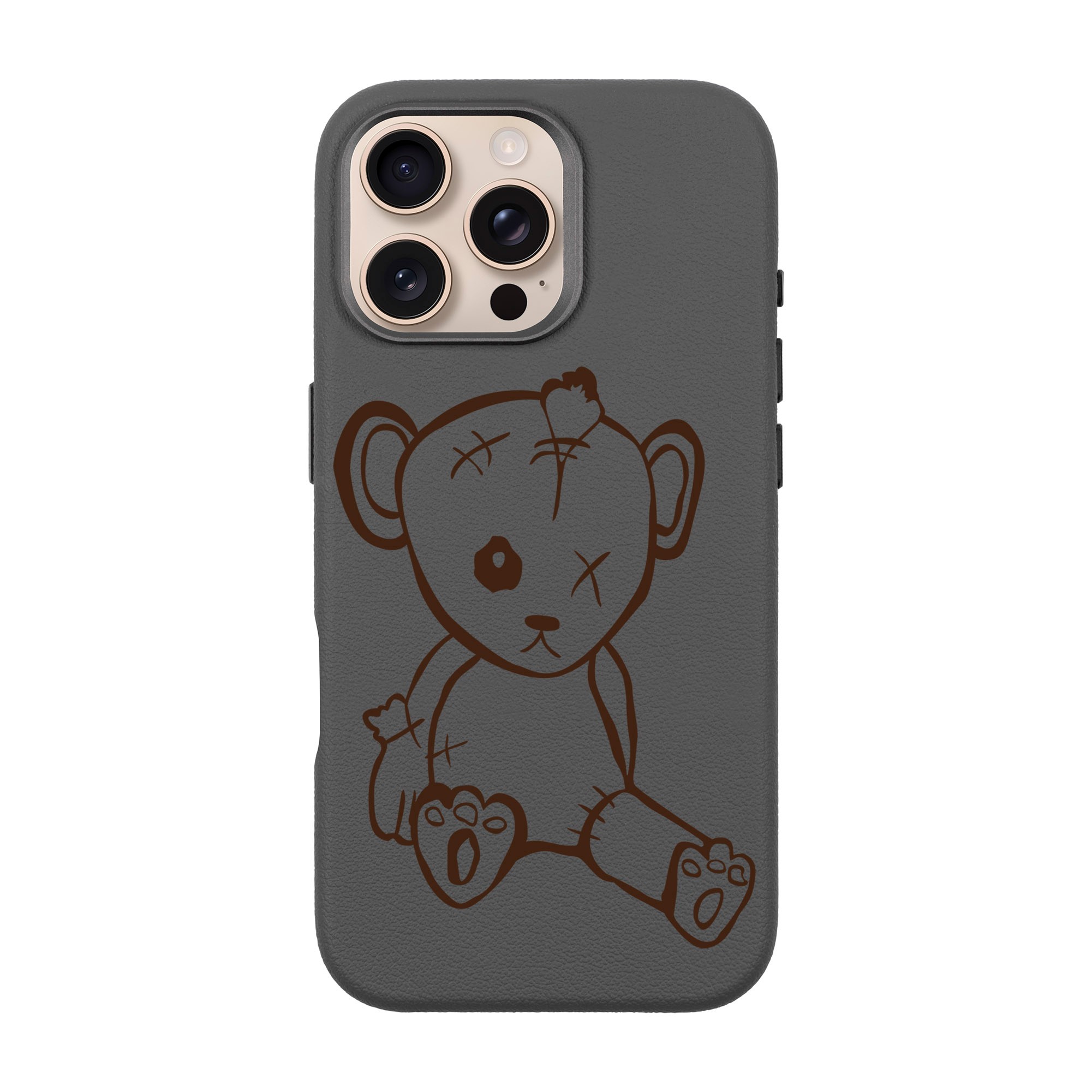 BABY BEAR-iPhone Leather Premium Kılıf MagSafe Özellikli