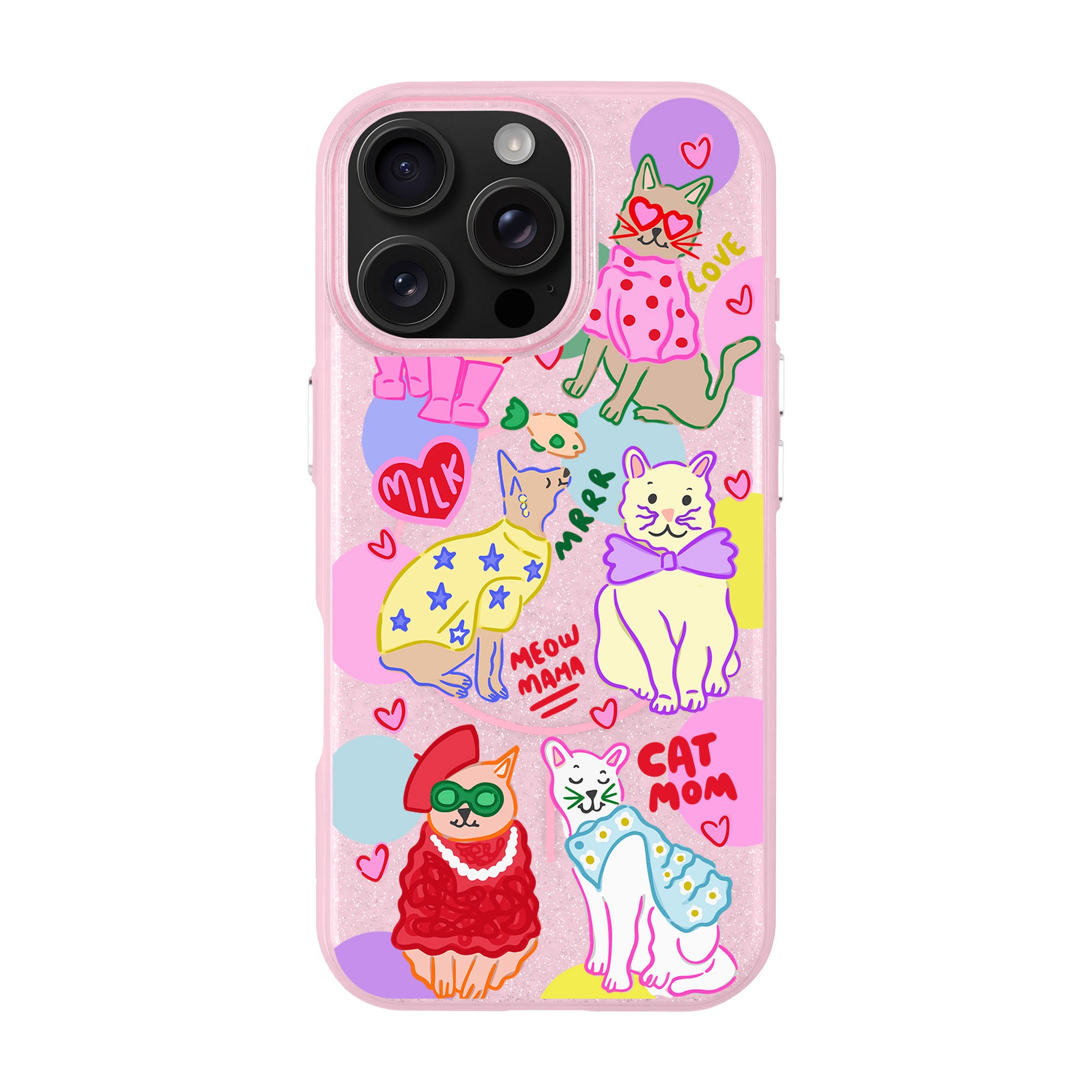 CAT MOM-iPhone Radiant Case with MagSafe