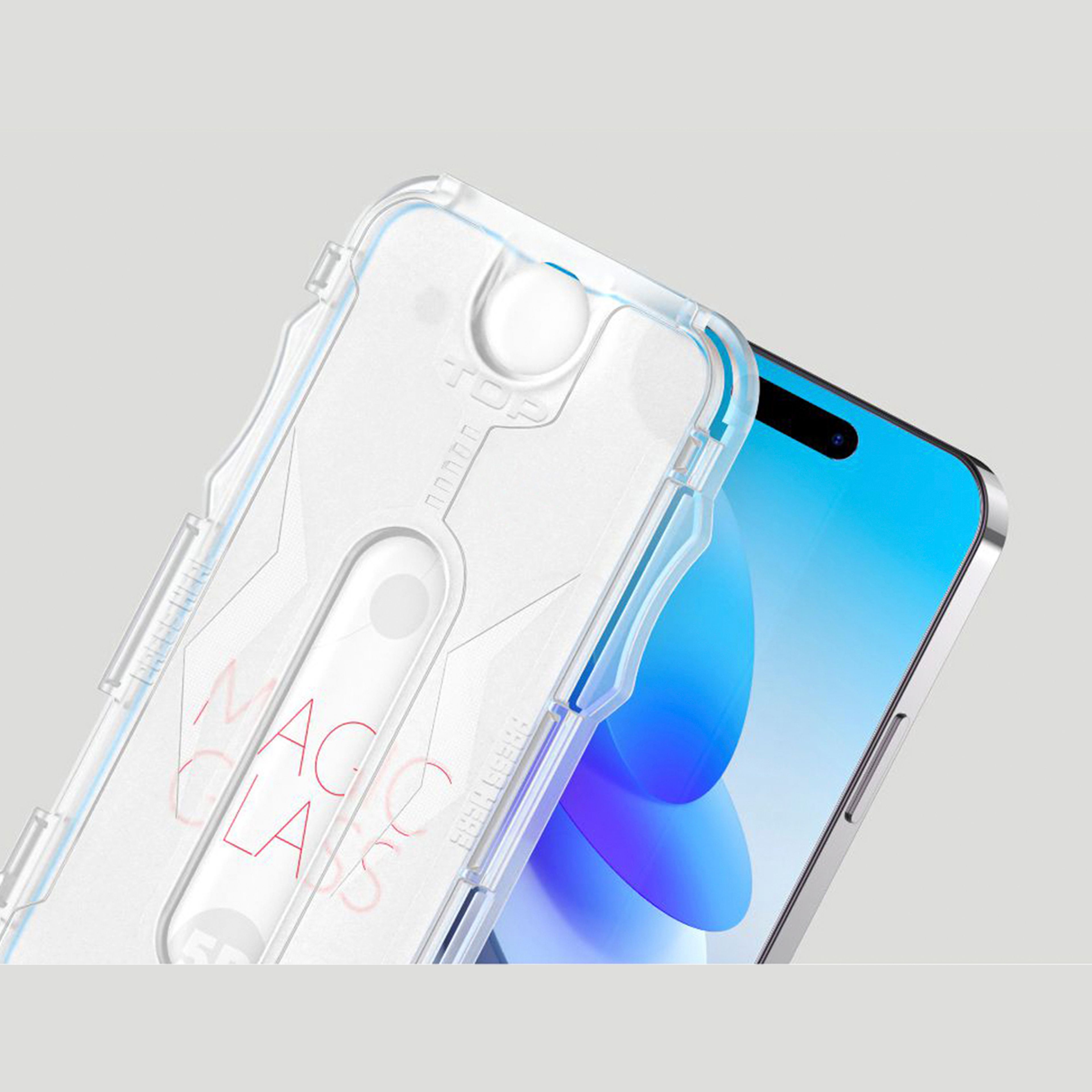 NEW-iPhone Easy Installation 5D Magic Glass Screen Protector
