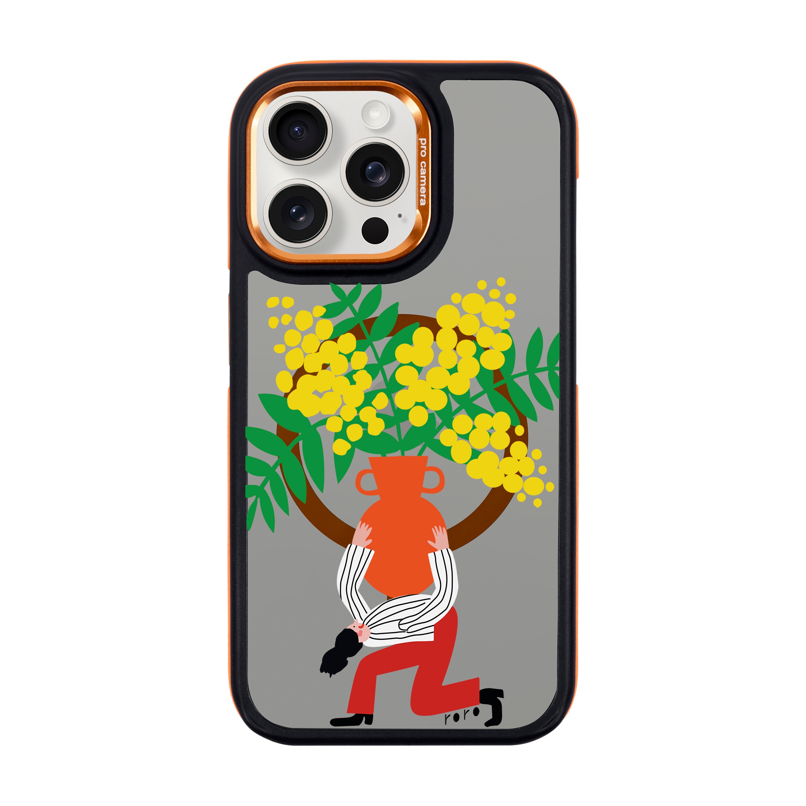 VASE-iPhone Dark Case with MagSafe