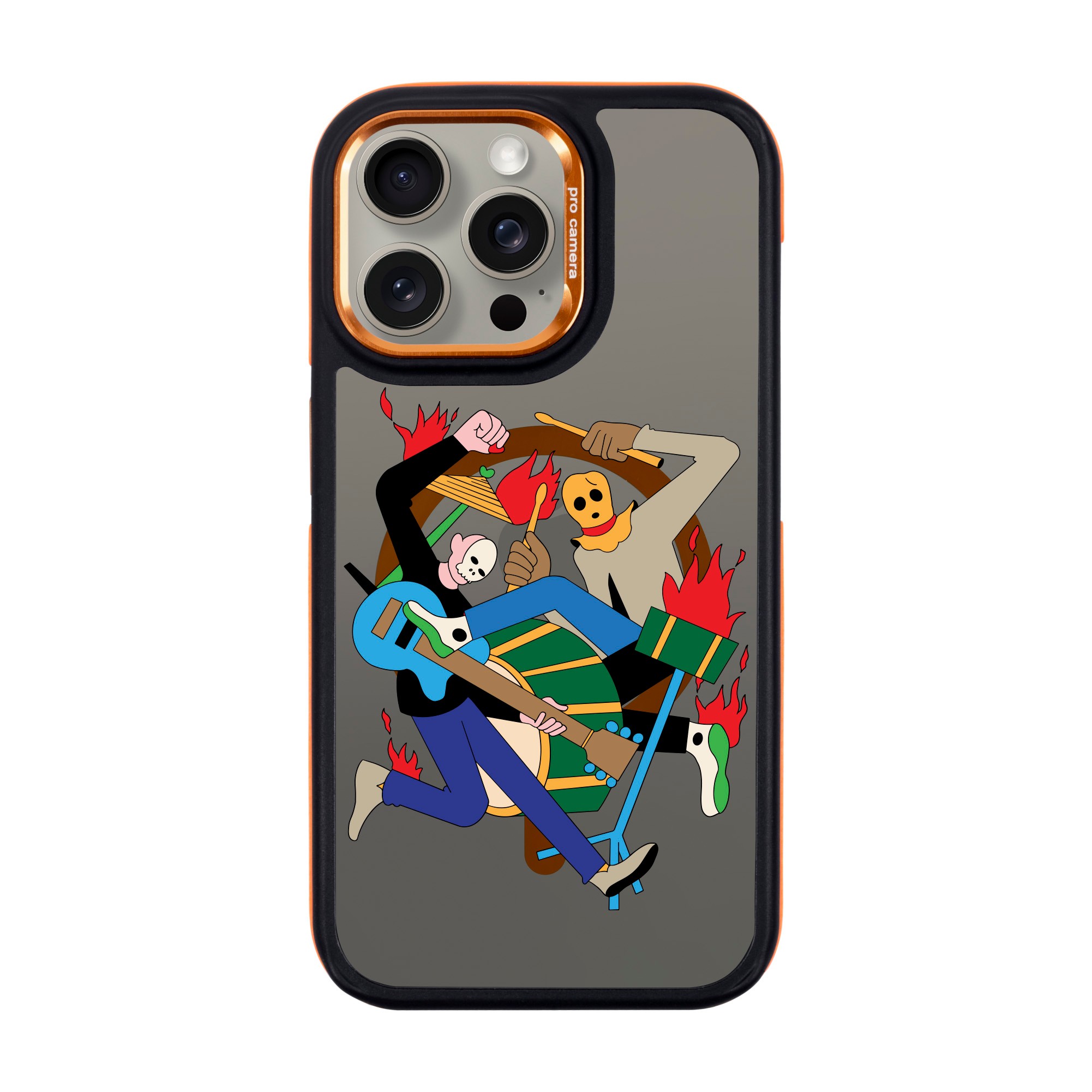 MONSTER MASH-iPhone Dark Case with MagSafe