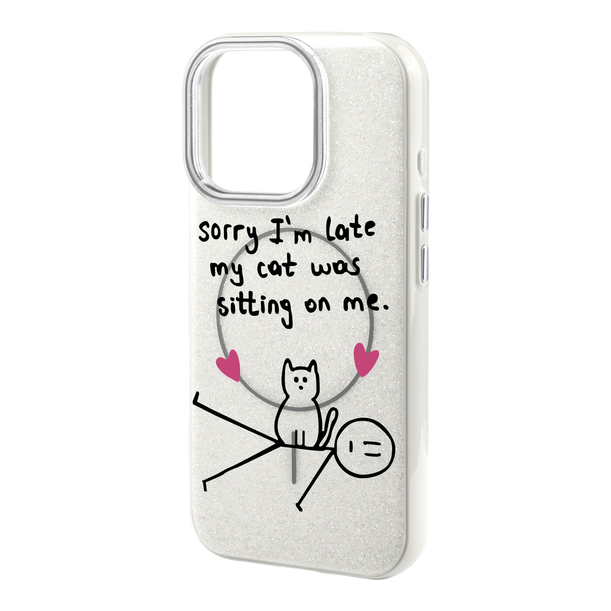 SORRY I'M LATE-iPhone Radiant Kılıf MagSafe Özellikli