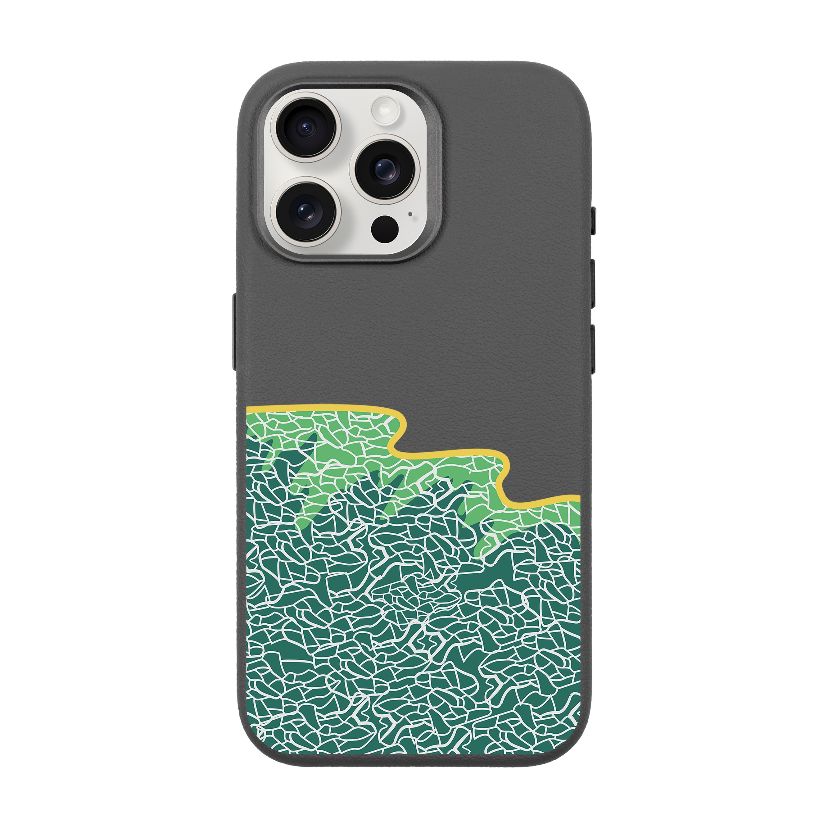 SEA-iPhone Leather 15 Premium Case with MagSafe