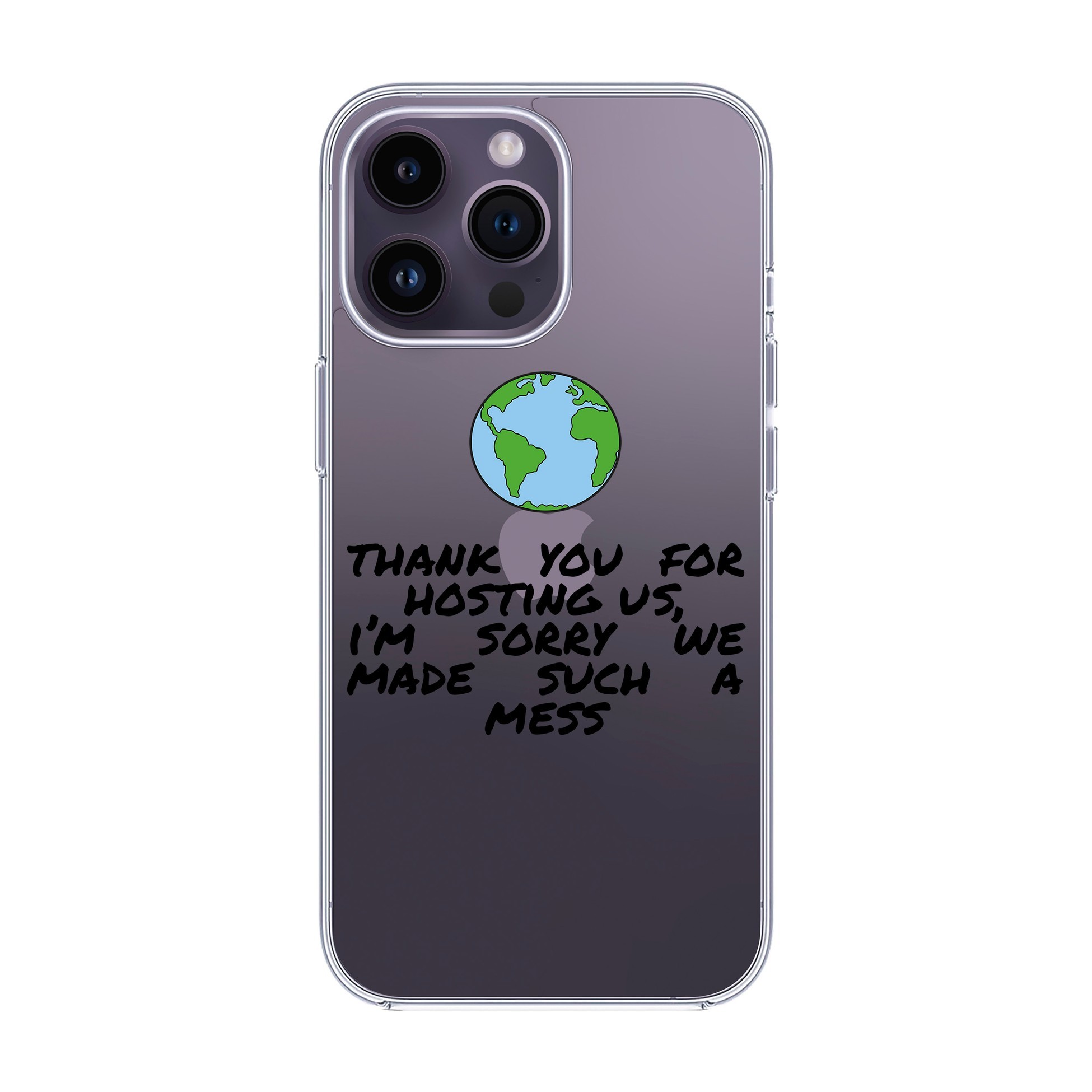 Mess - iPhone Clear Case