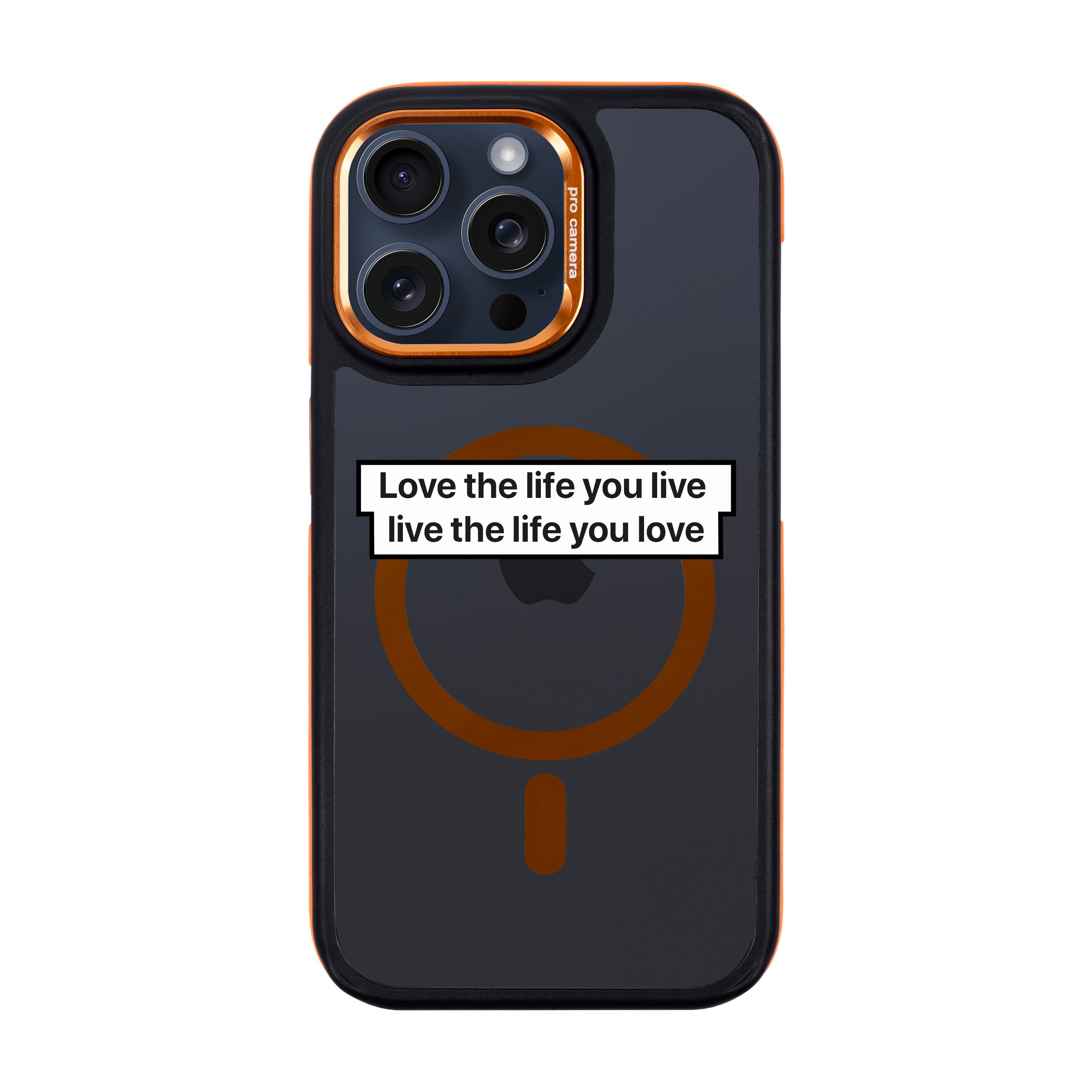 LOVE THE LIFE-iPhone Dark Case with MagSafe