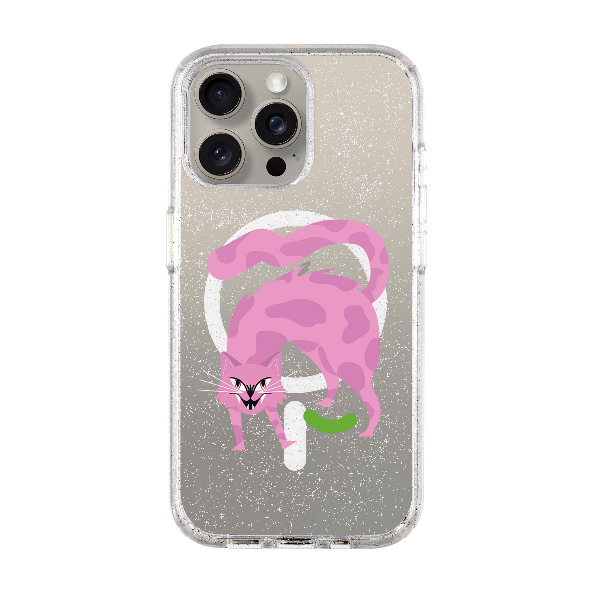 GRUMBLEPAWS-iPhone Shiny Case with MagSafe
