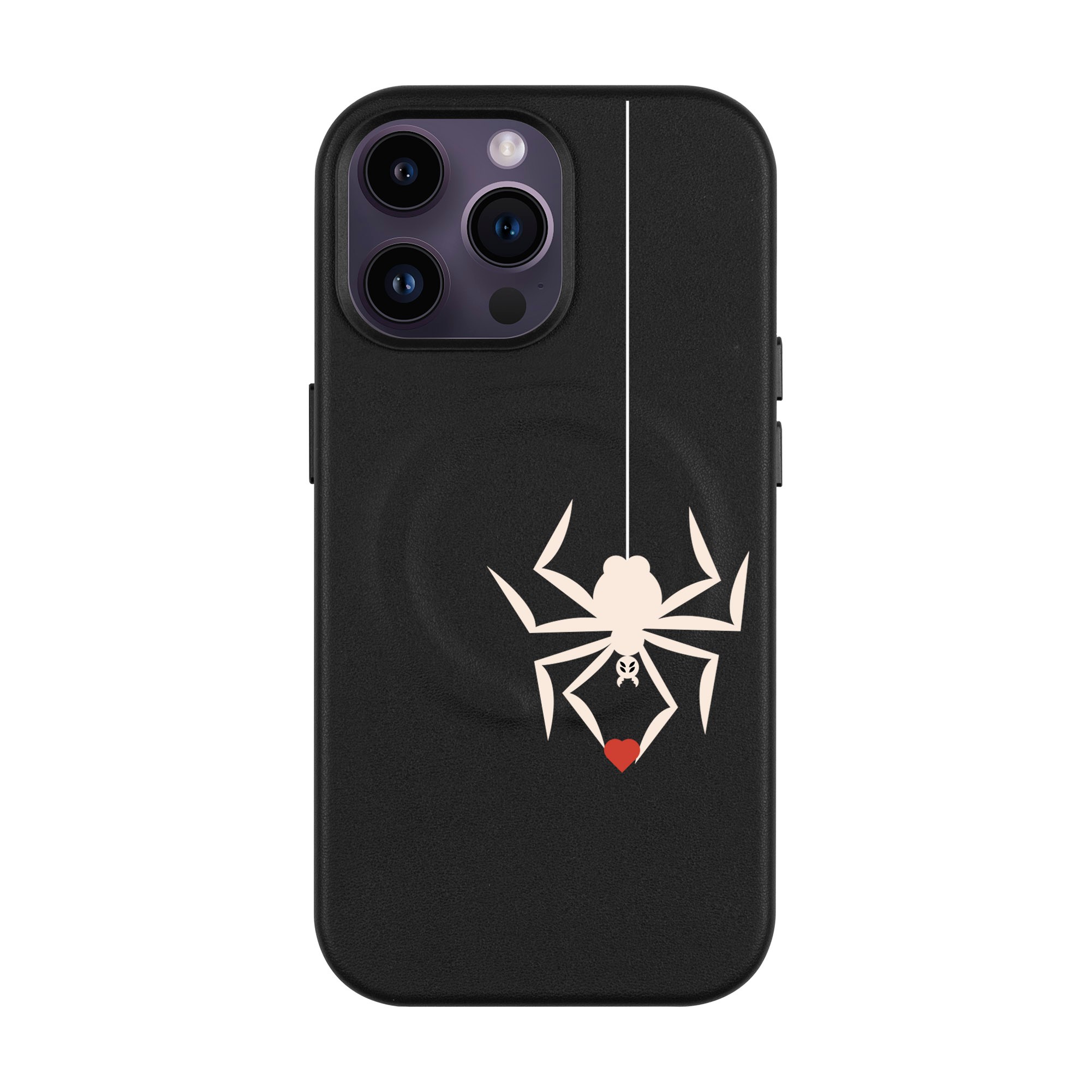 TISSERAND DE LA GRAVITÉ-iPhone Leather Case with MagSafe