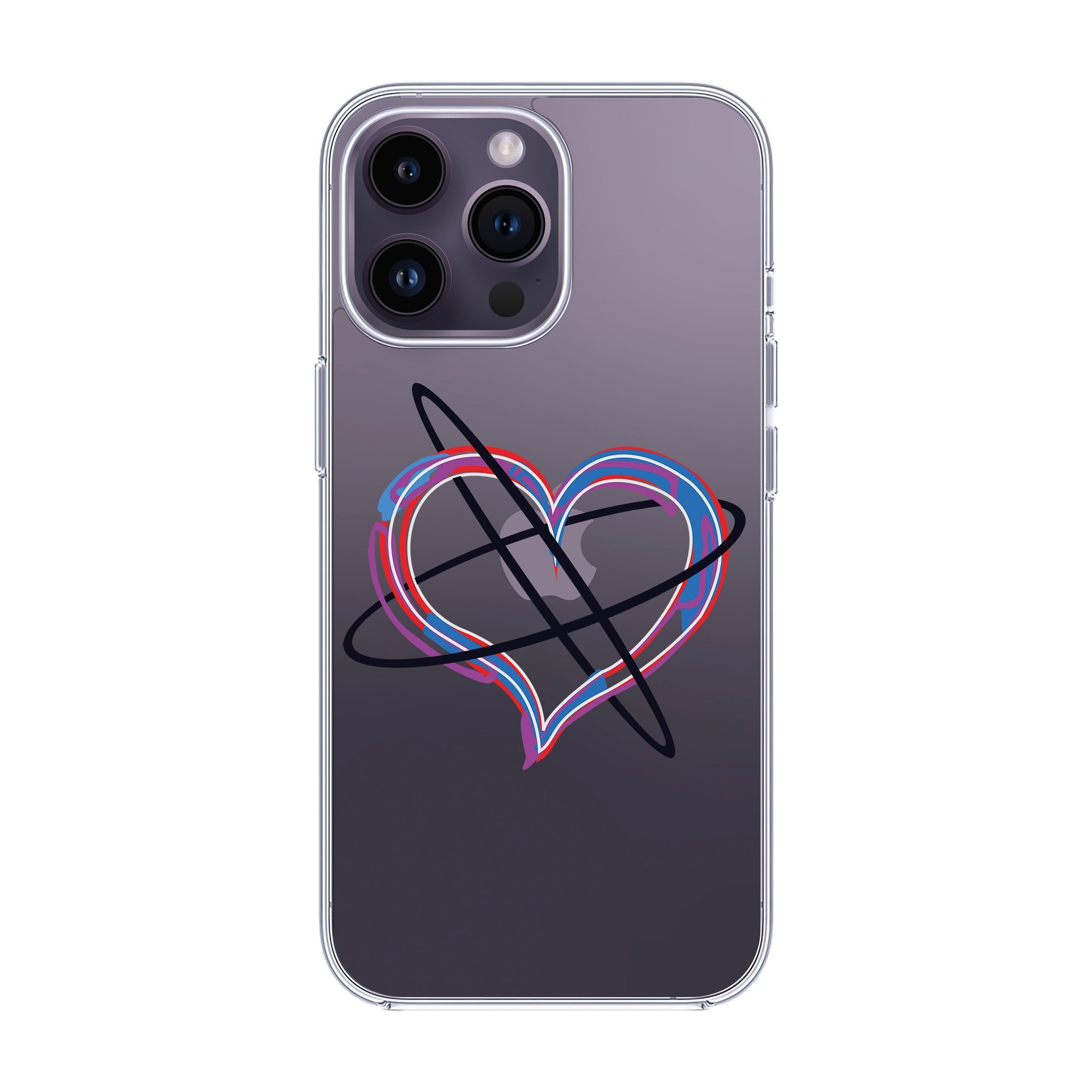 Heart Attack - iPhone Clear Case