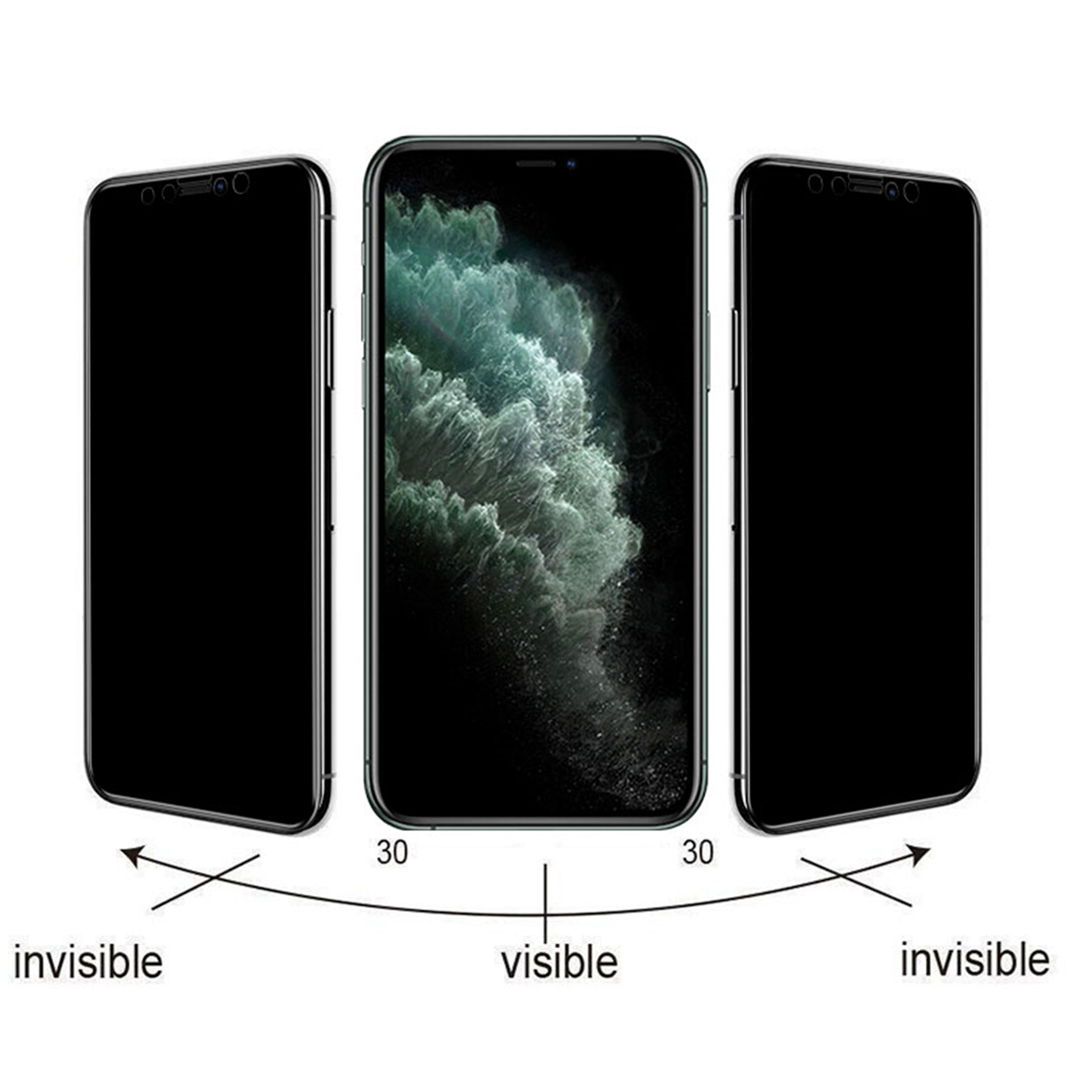 NEW-iPhone Kolay Kurulum 5D Magic Hayalet Cam Ekran Koruyucu
