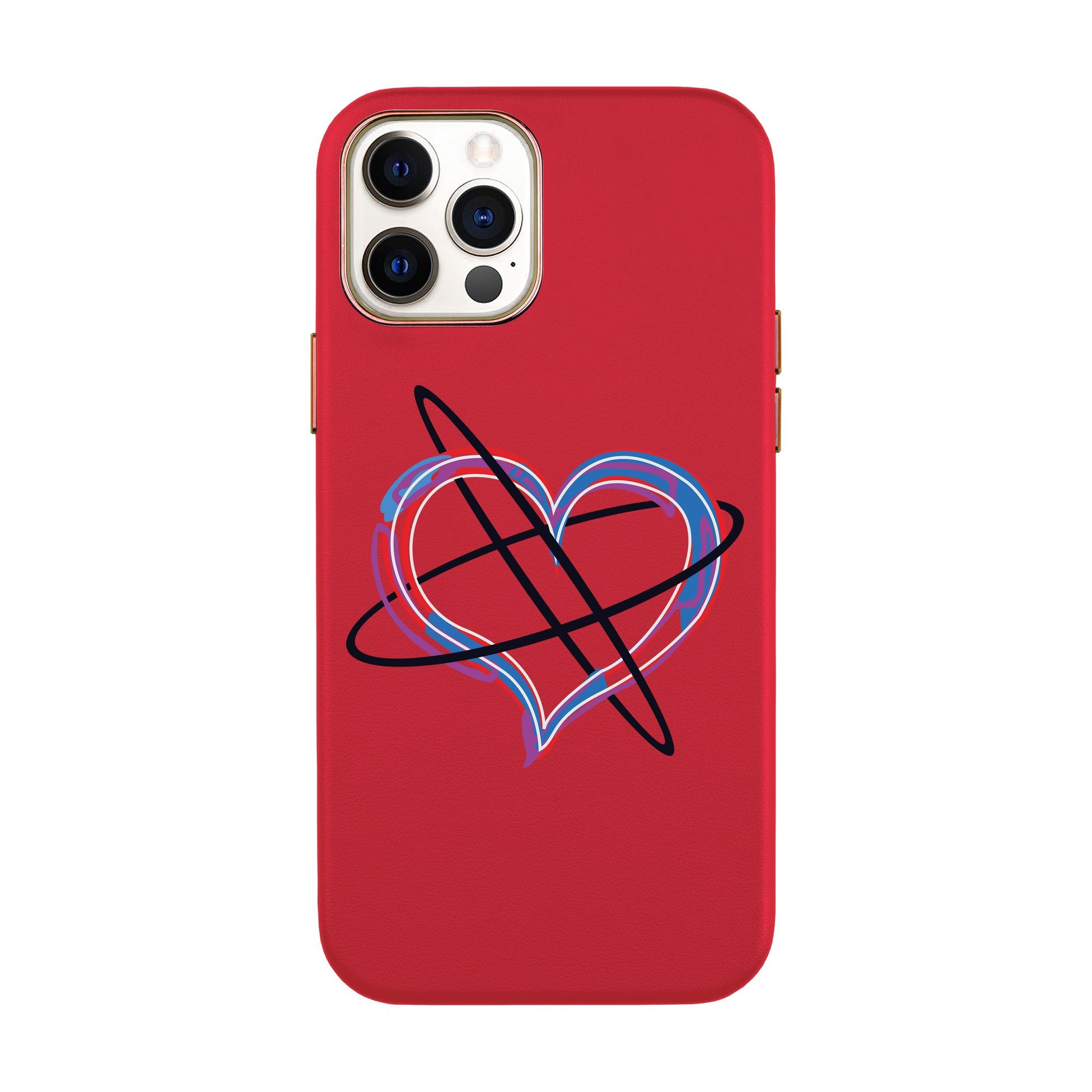 Heart Attack - iPhone Leather Case