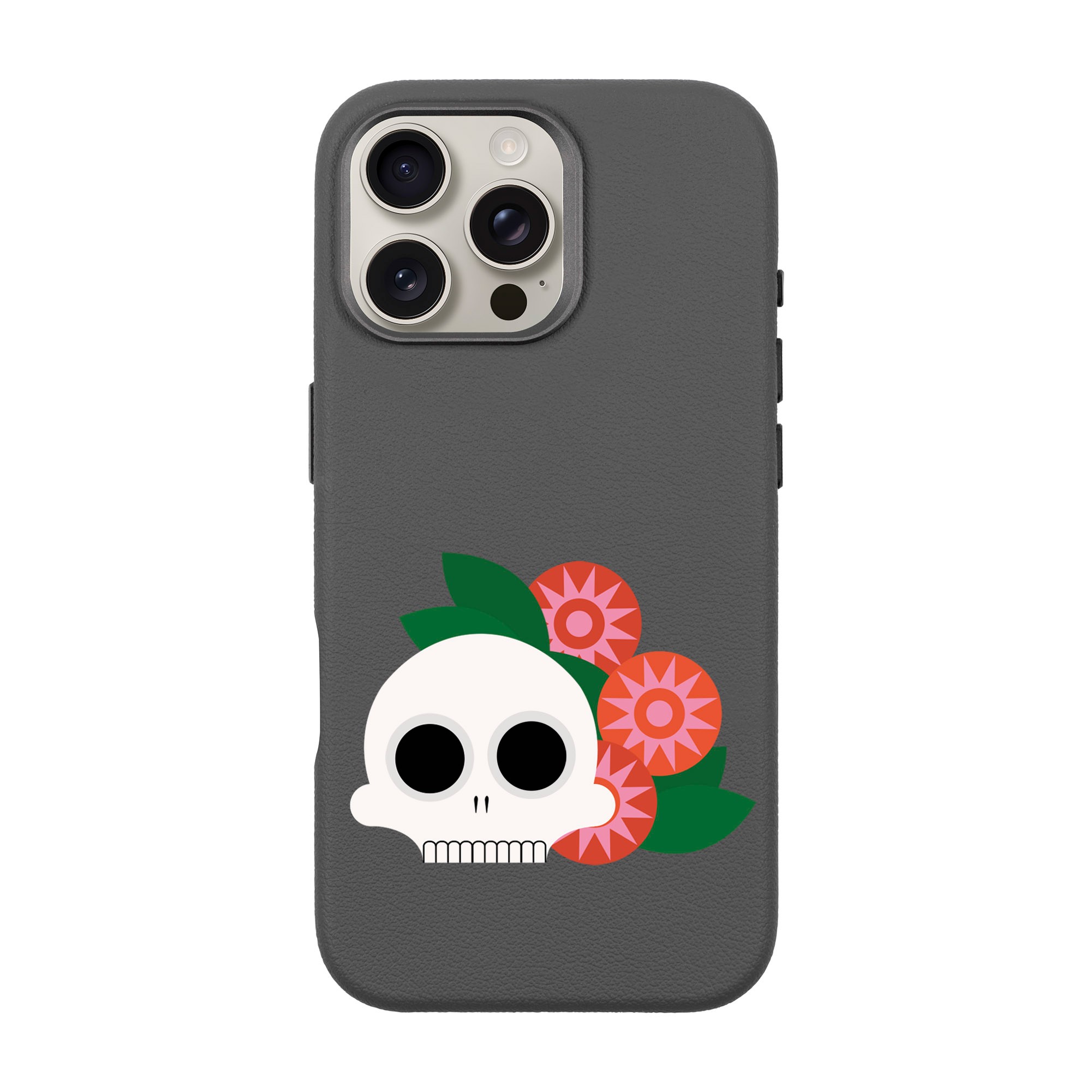 MEMENTO BLOOM-iPhone Leather Premium Kılıf MagSafe Özellikli