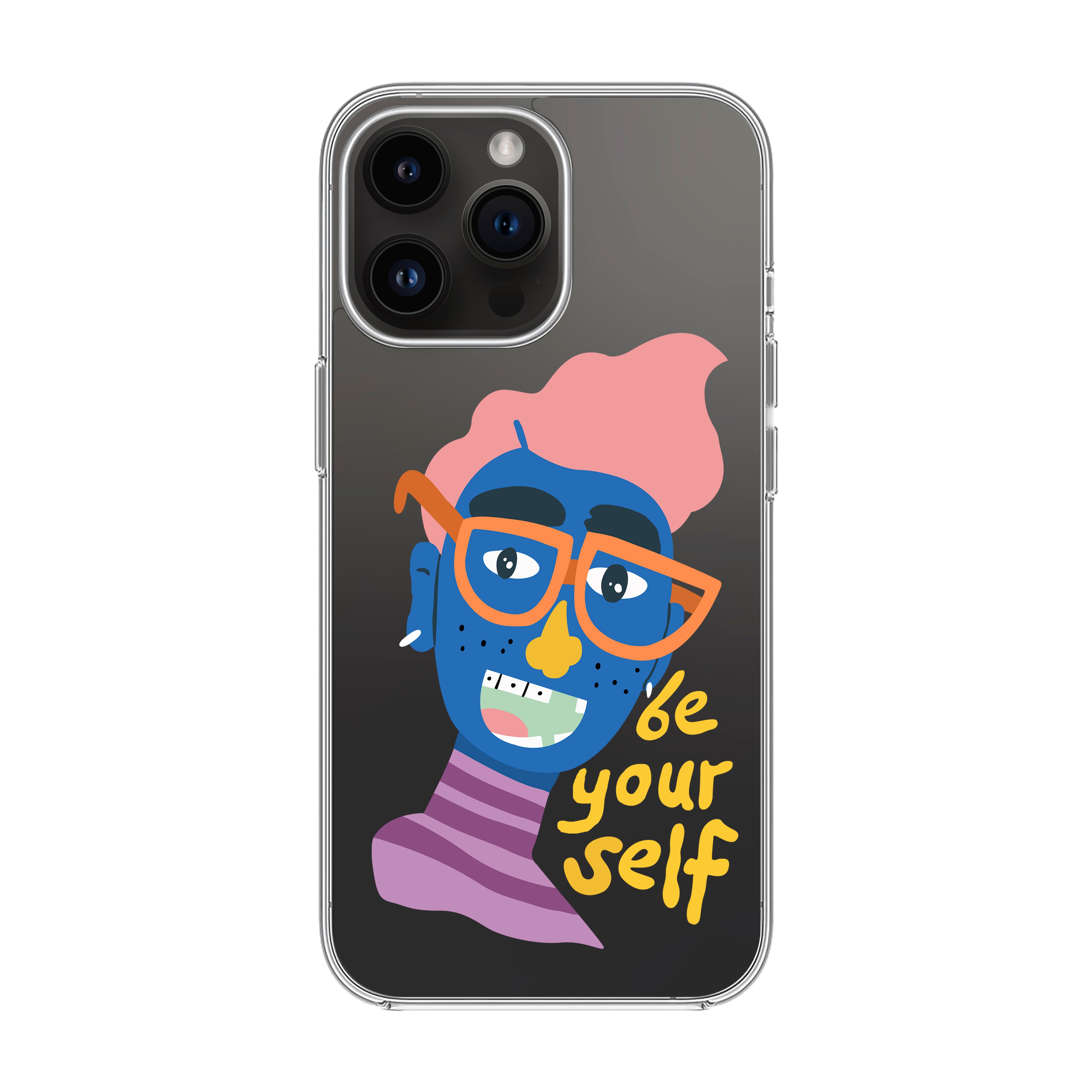 BE YOUR SELF-iPhone Solid Kılıf