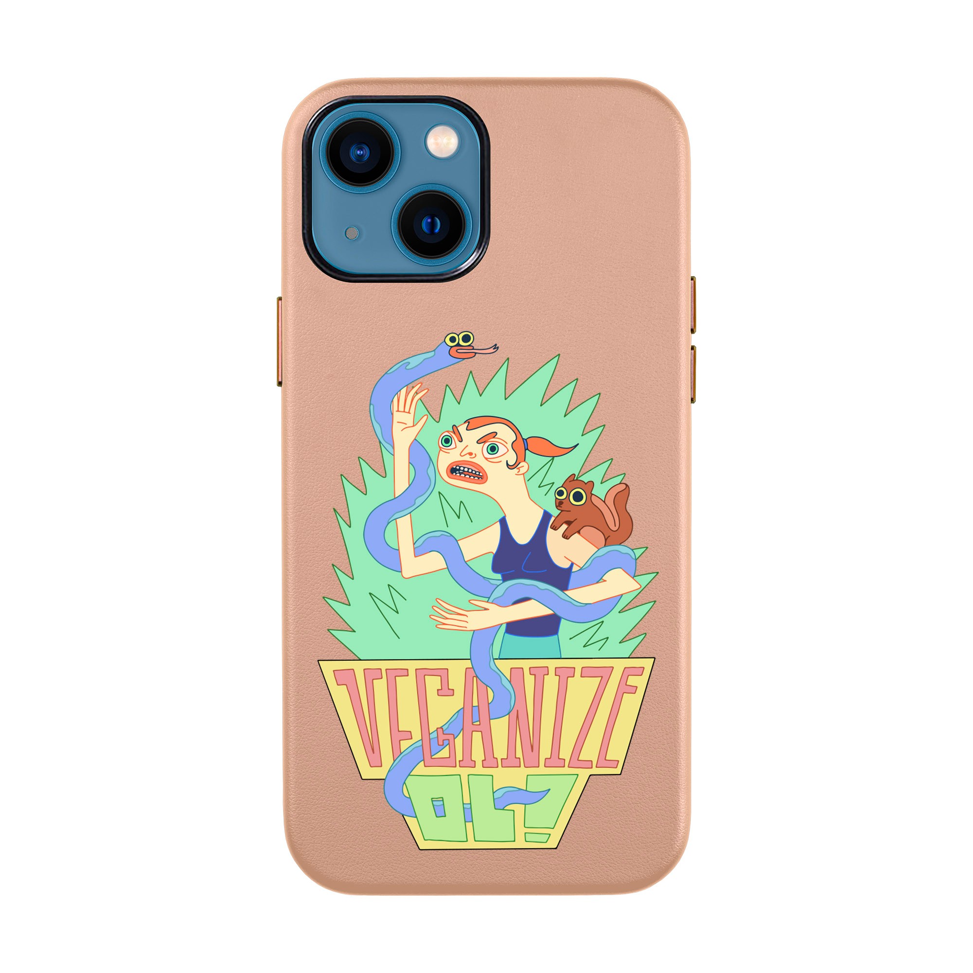 VEGANİZE-iPhone Leather Kılıf