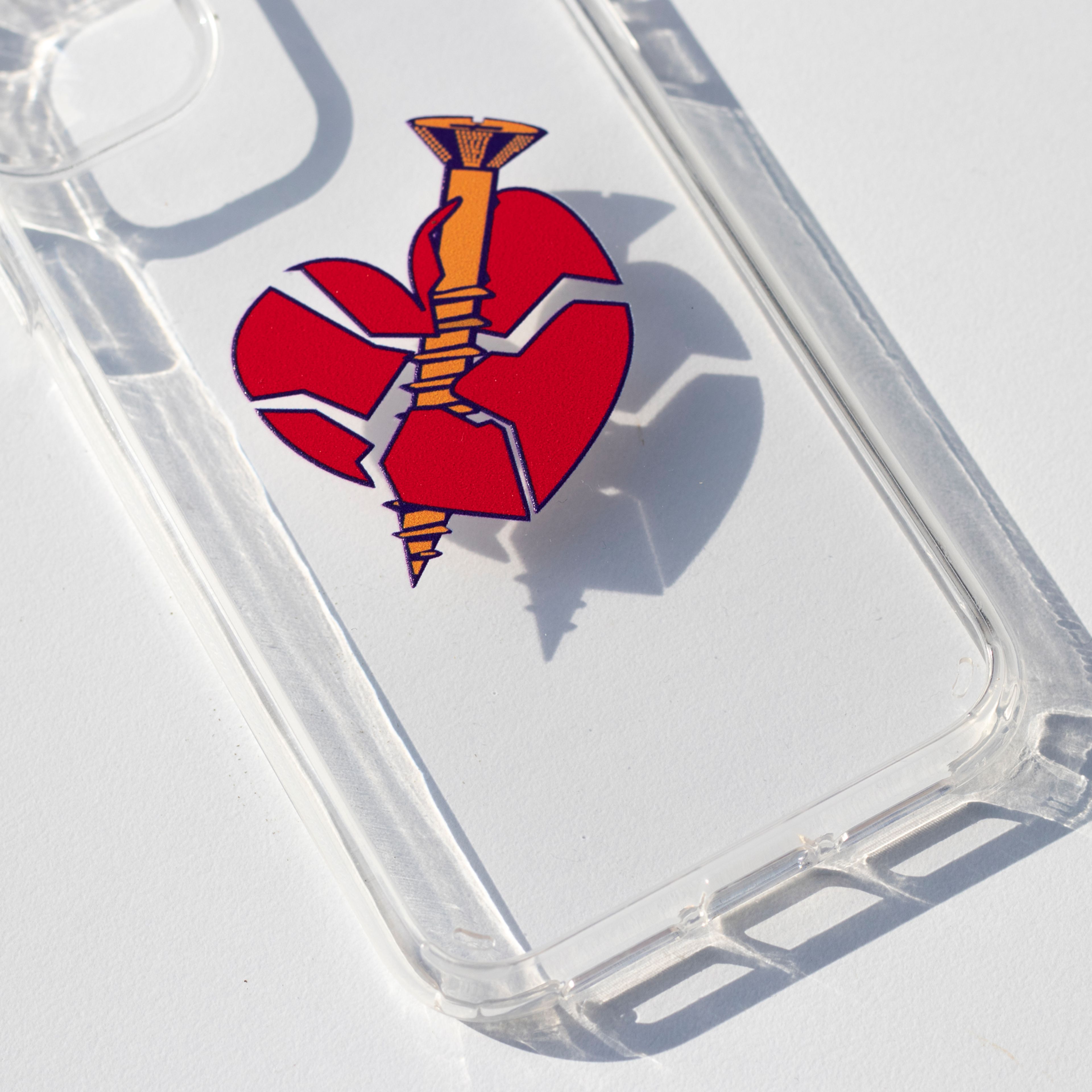 Broken Heart - iPhone Clear Case