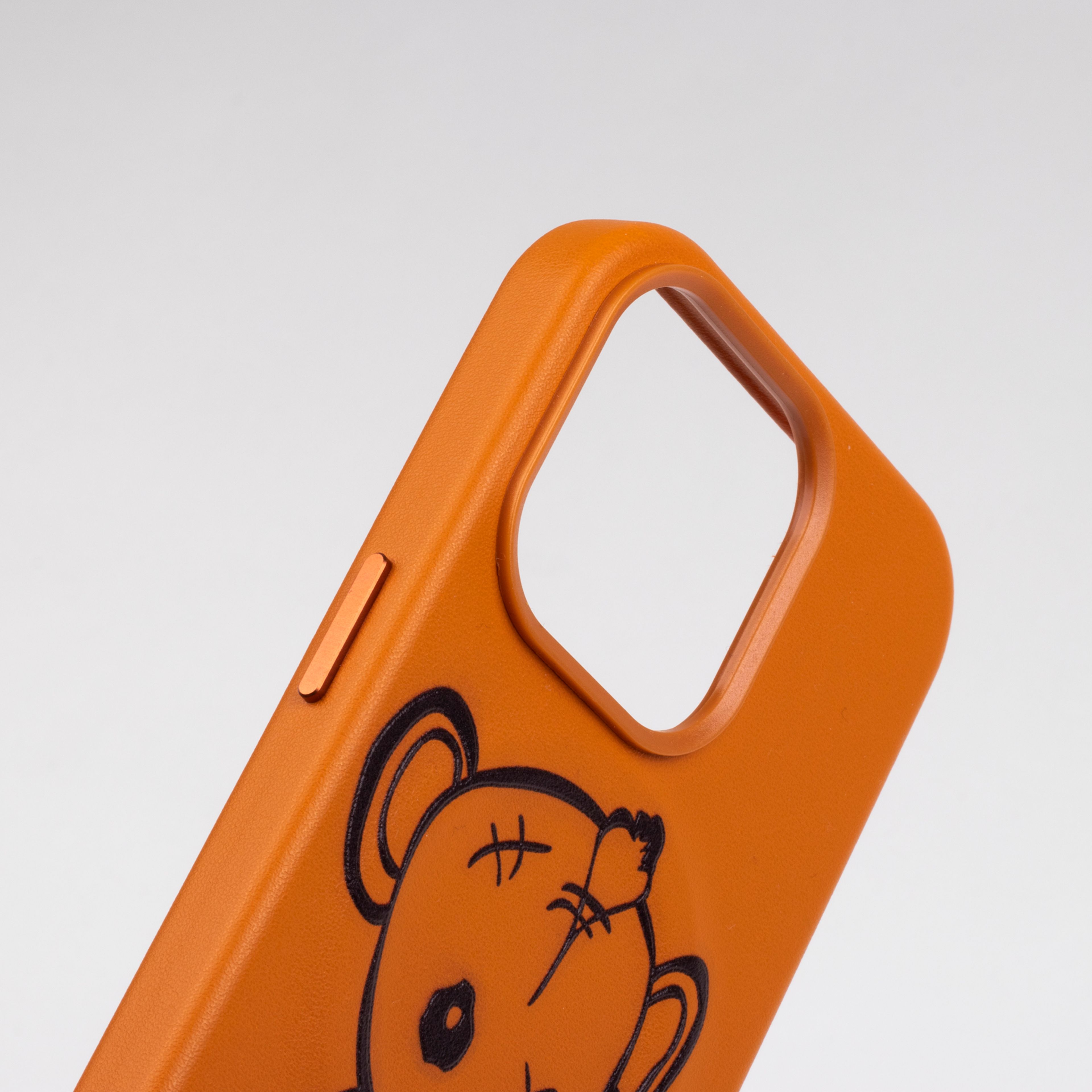 BABY BEAR-iPhone Leather Kılıf MagSafe Özellikli