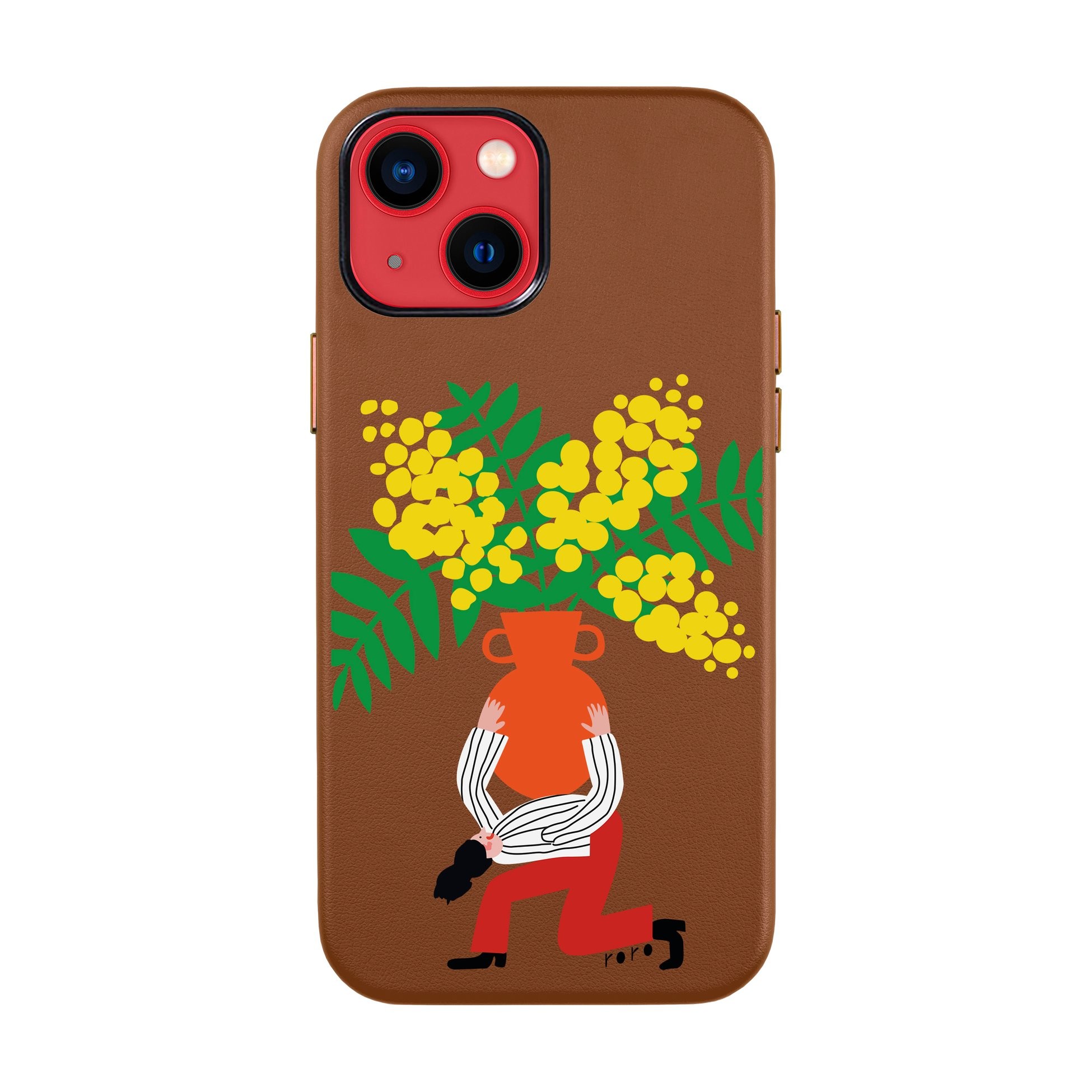 Vase - iPhone Leather Case