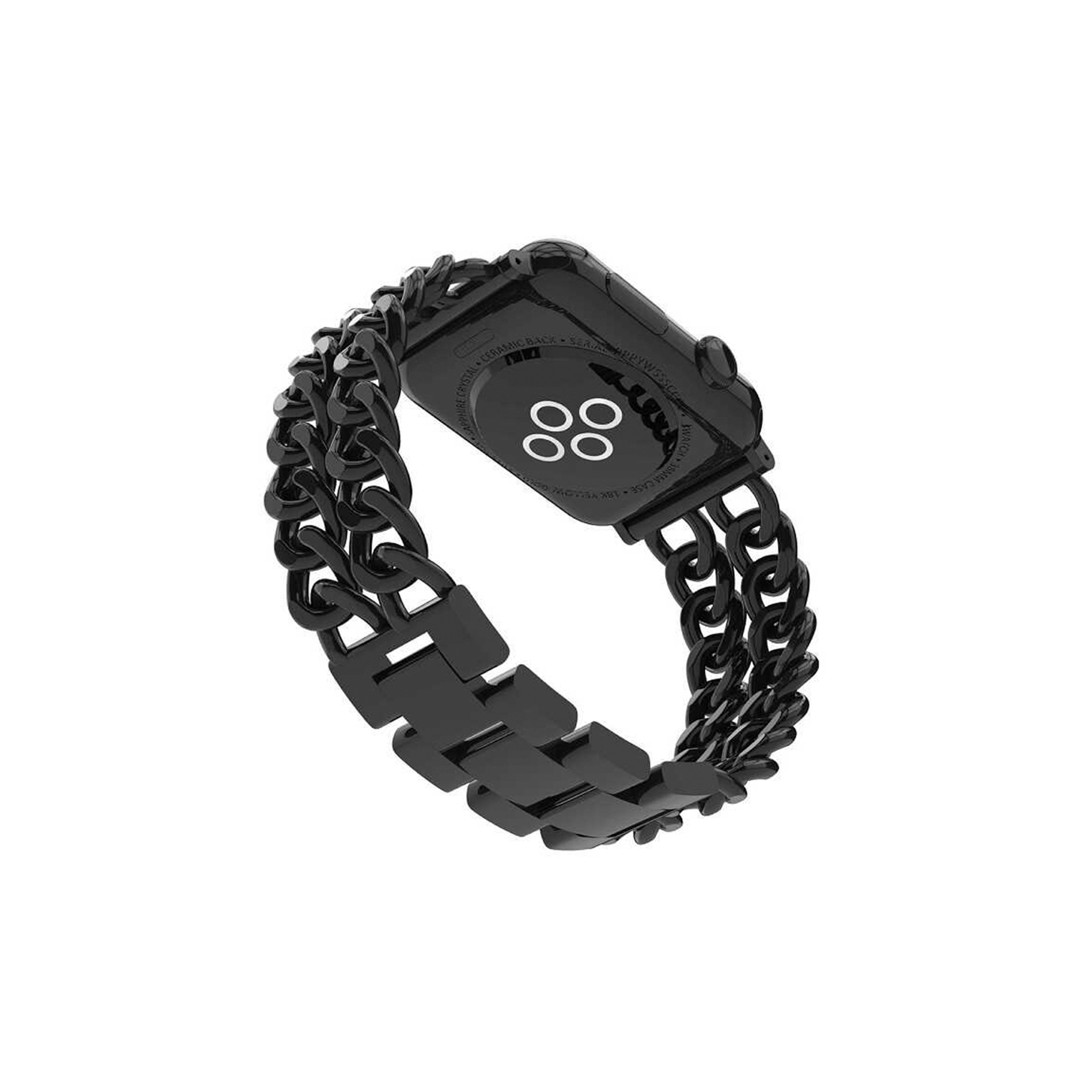 Apple Watch Force Chain Kordon-Siyah