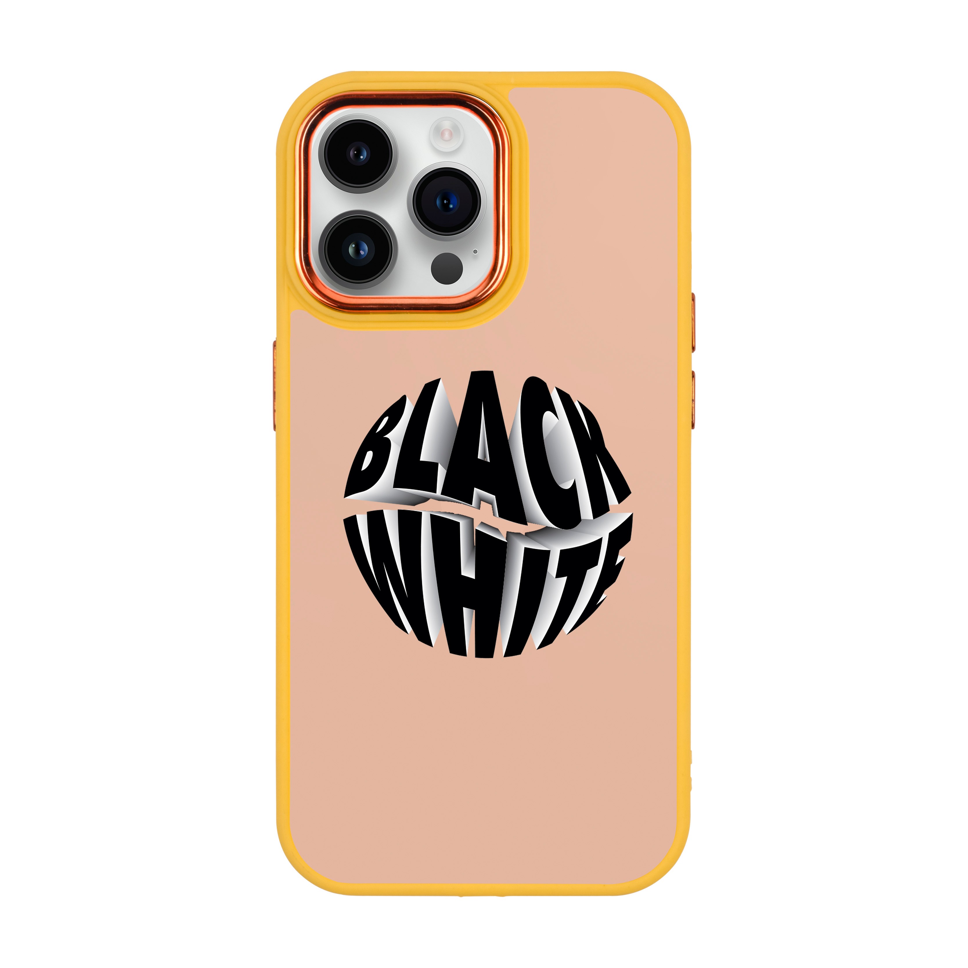 BLACK WHITE - iPhone Proof Case