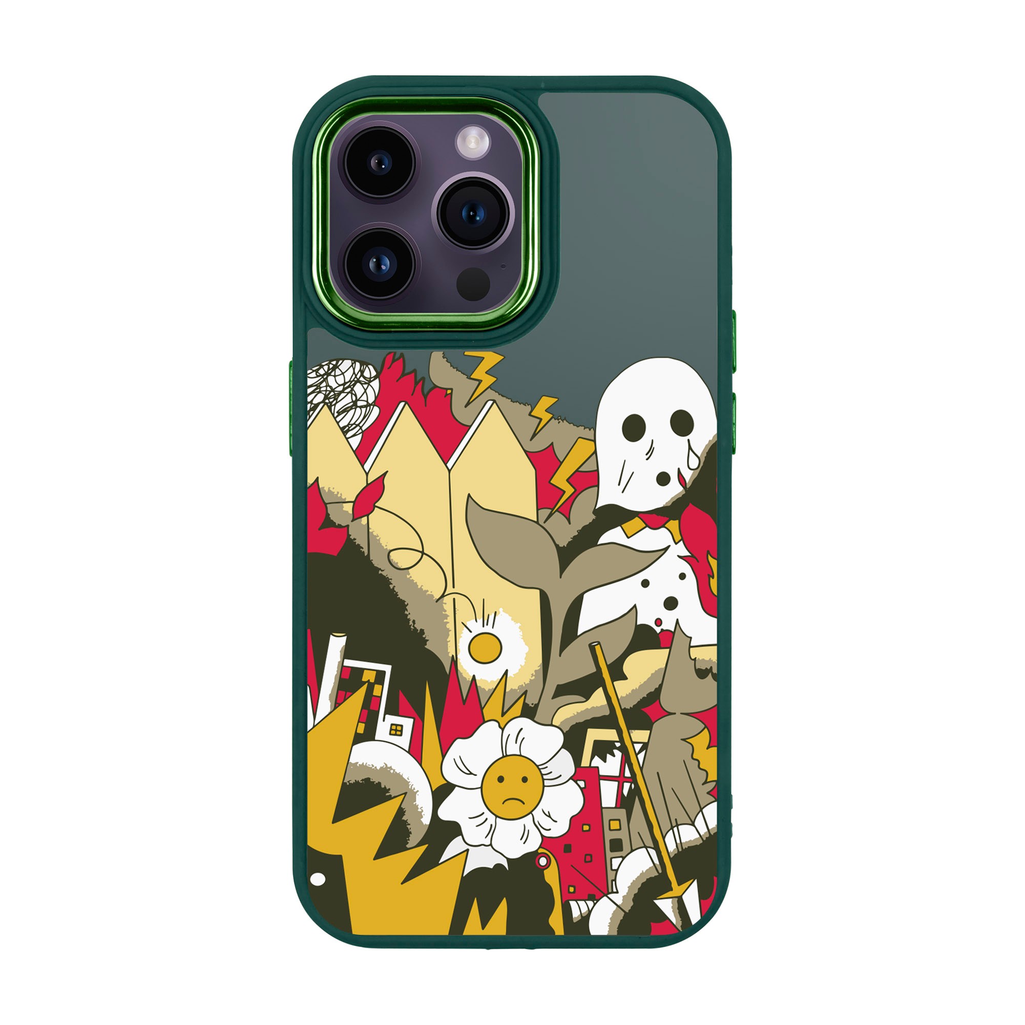 EVERYTHING IS BURNING-iPhone Proof Case