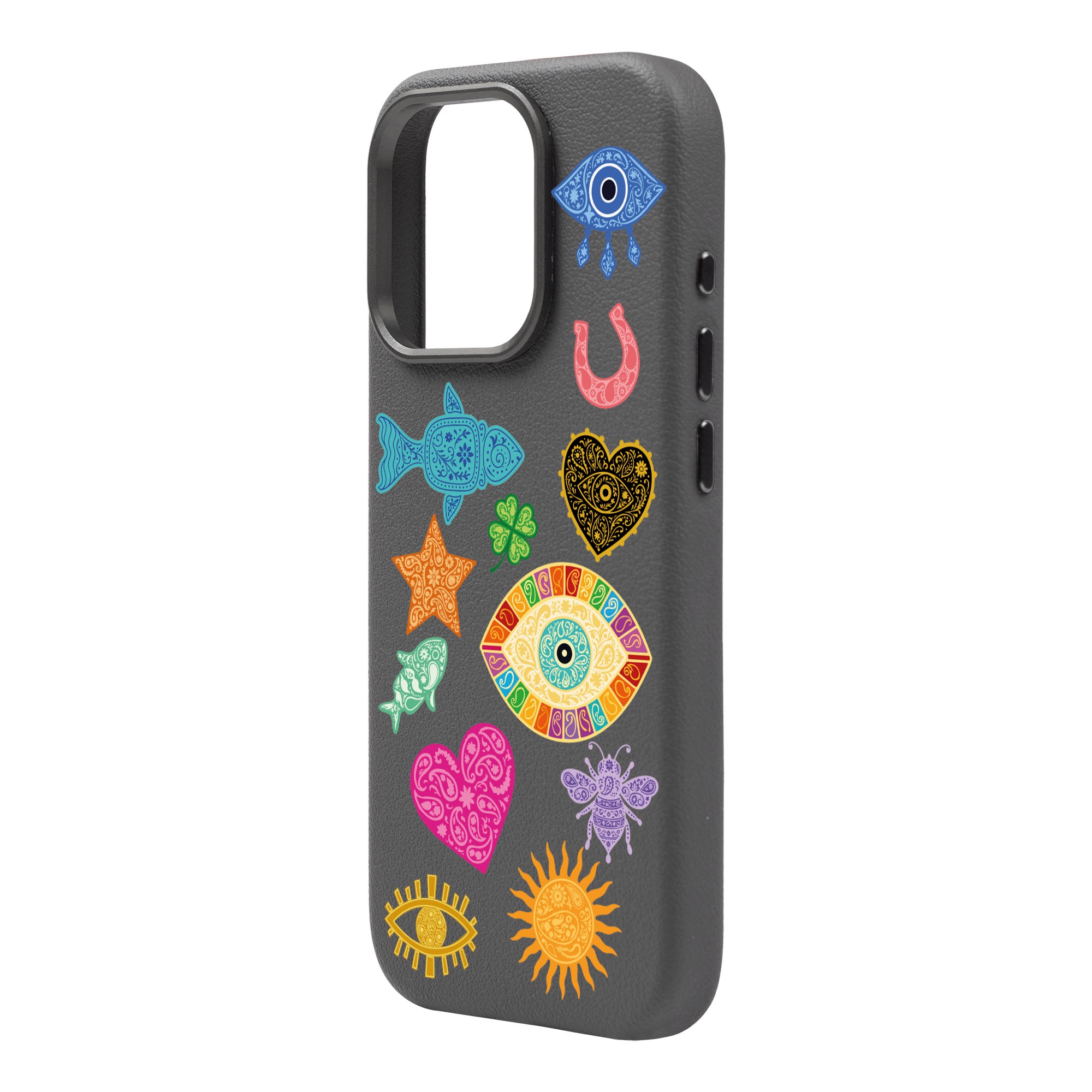 CHARMS BY BERRİN ÖZKAN-iPhone Leather Premium Kılıf MagSafe Özellikli