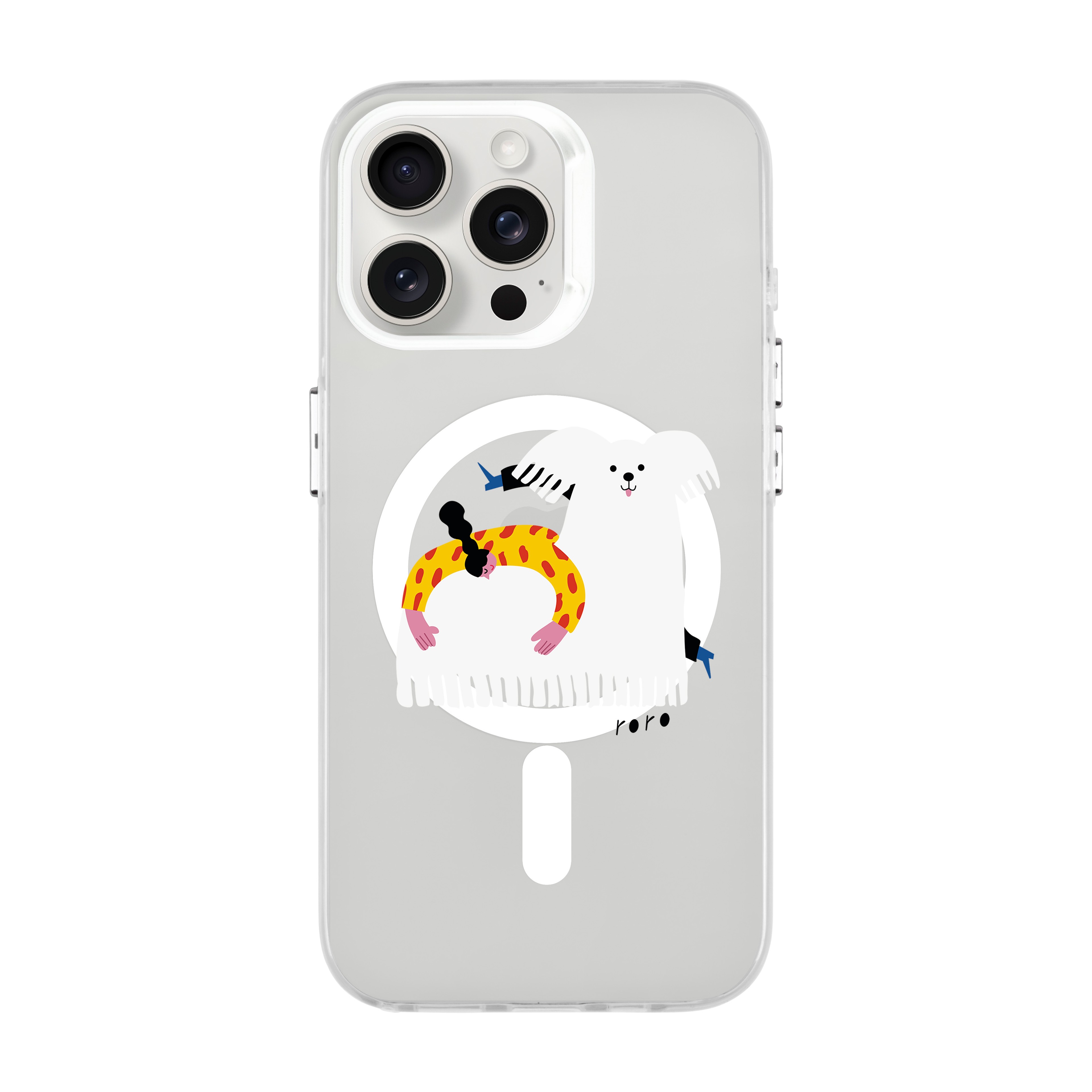 Fancy Dog - iPhone Hold Case with MagSafe