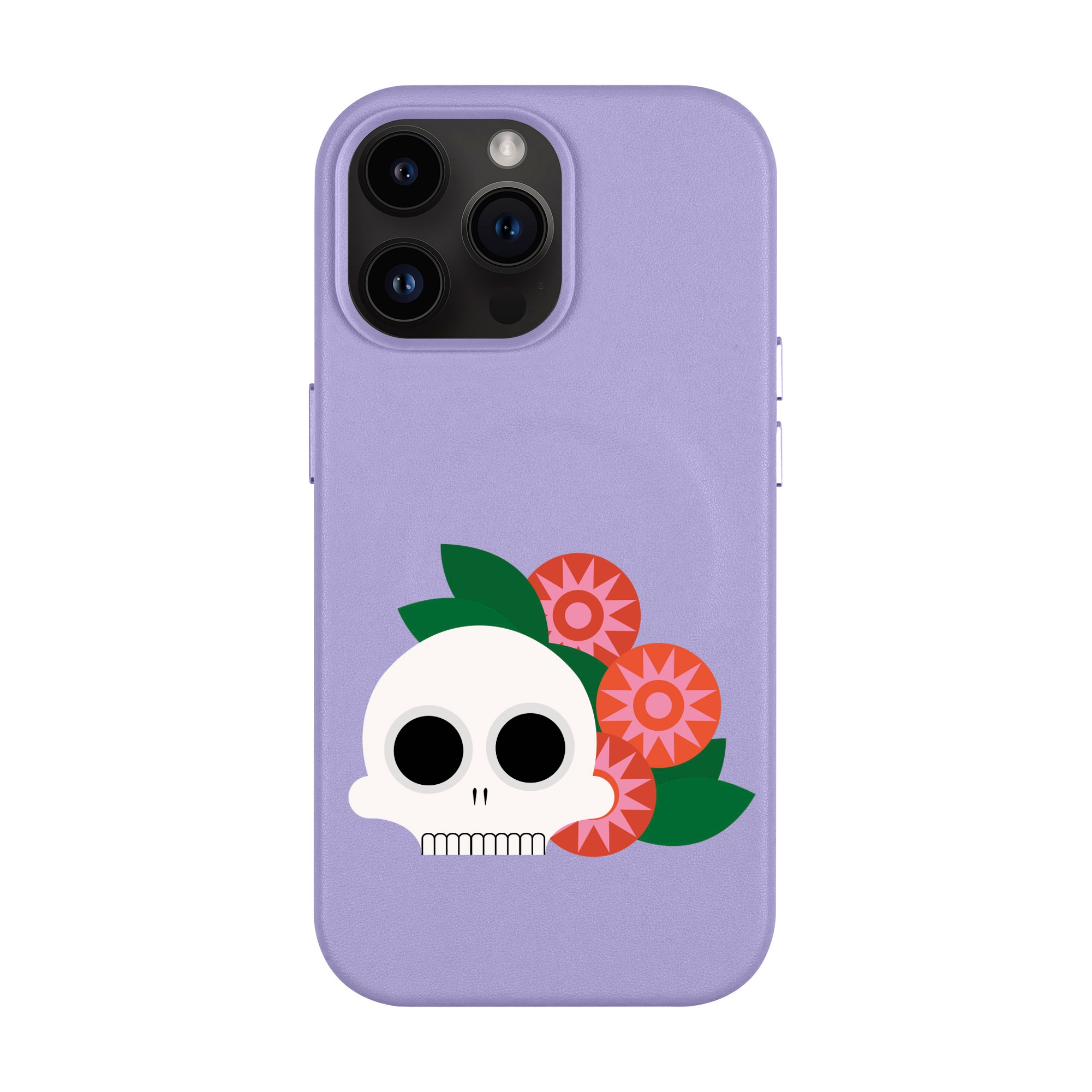 MEMENTO BLOOM-iPhone Leather Kılıf MagSafe Özellikli