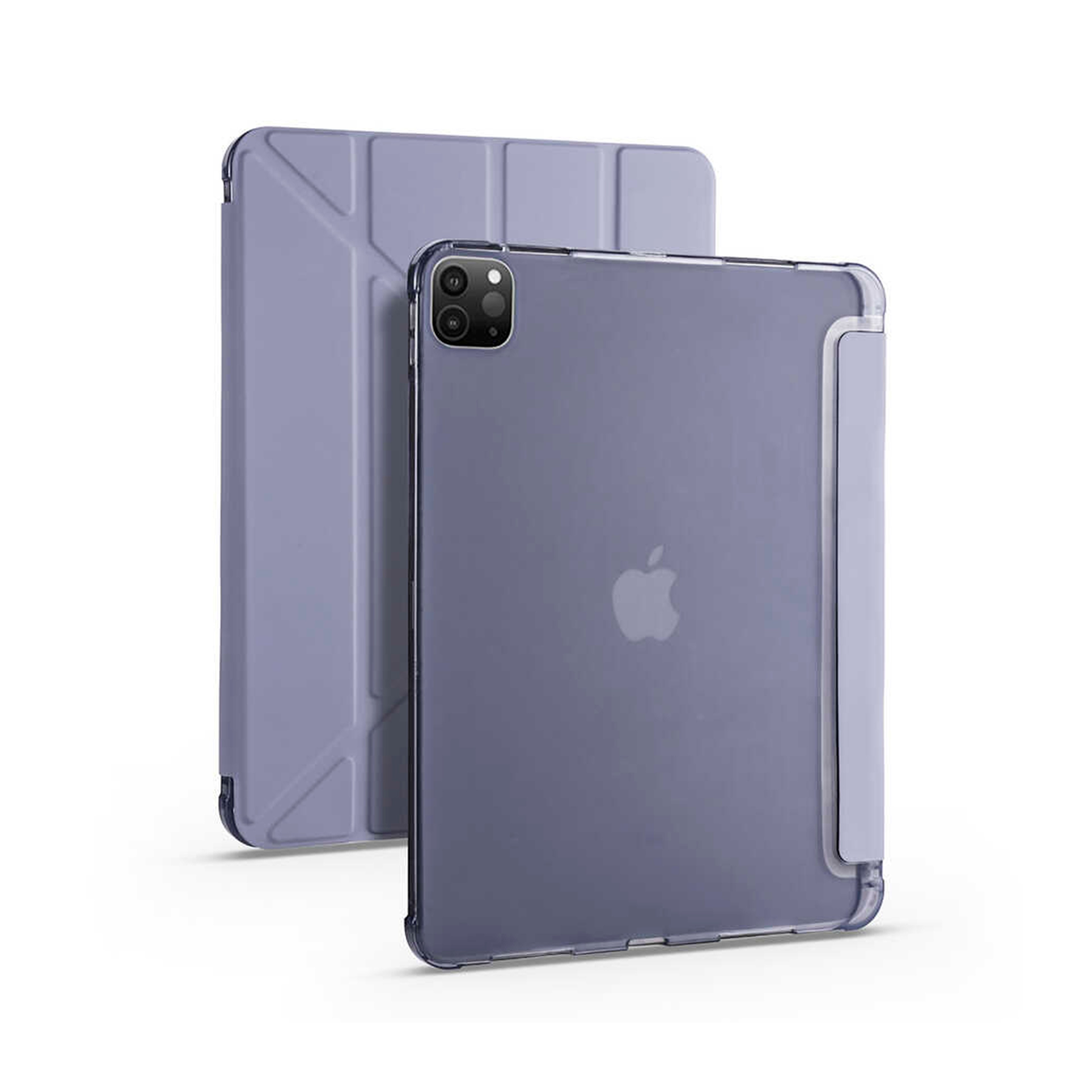 Apple iPad Pro 11 inç 2020 (2.Nesil)-Trigon Folding Kalemlikli Standlı Kılıf