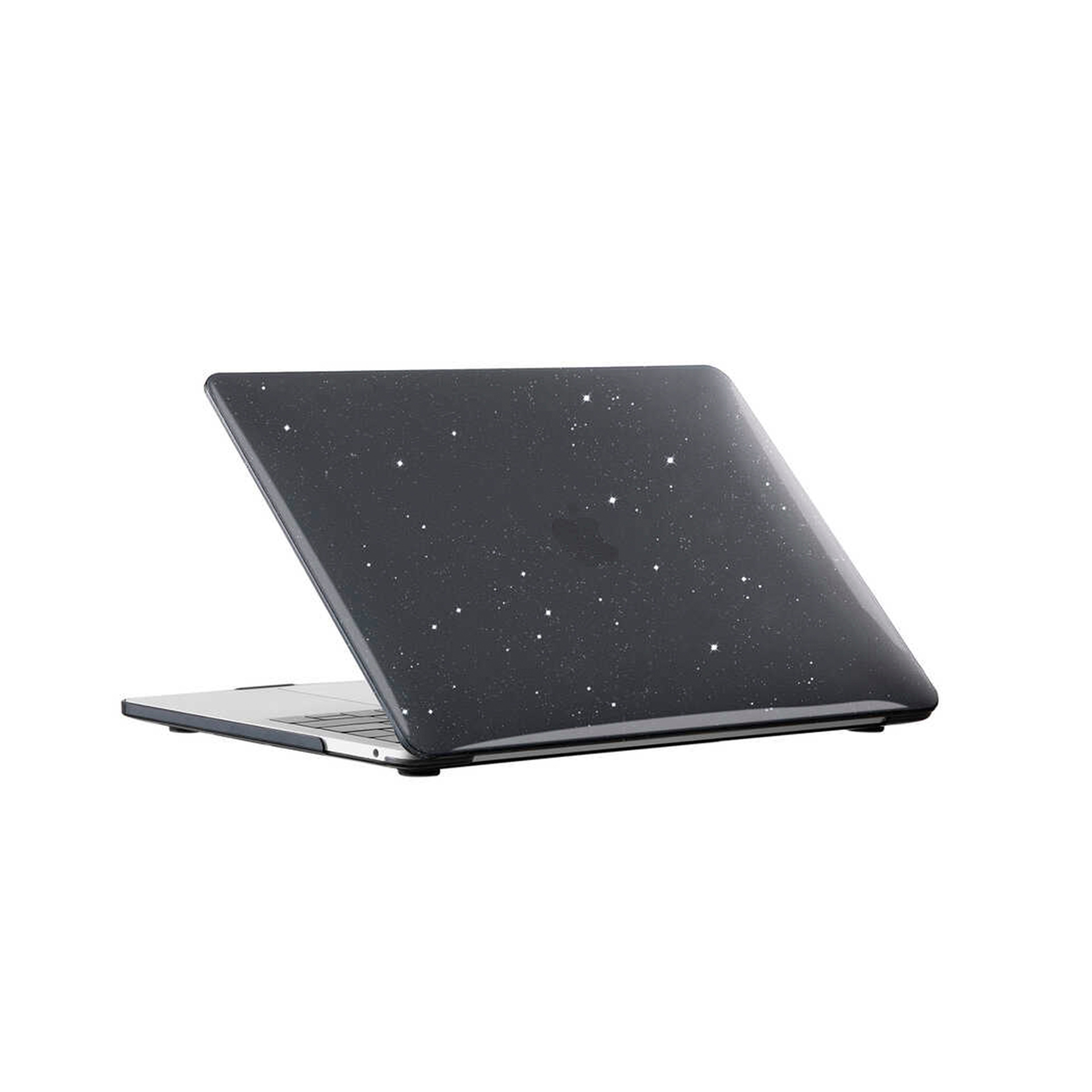 Apple Macbook 13.6′ Air M3 A3113-Macbook Shiny Kılıf - Siyah