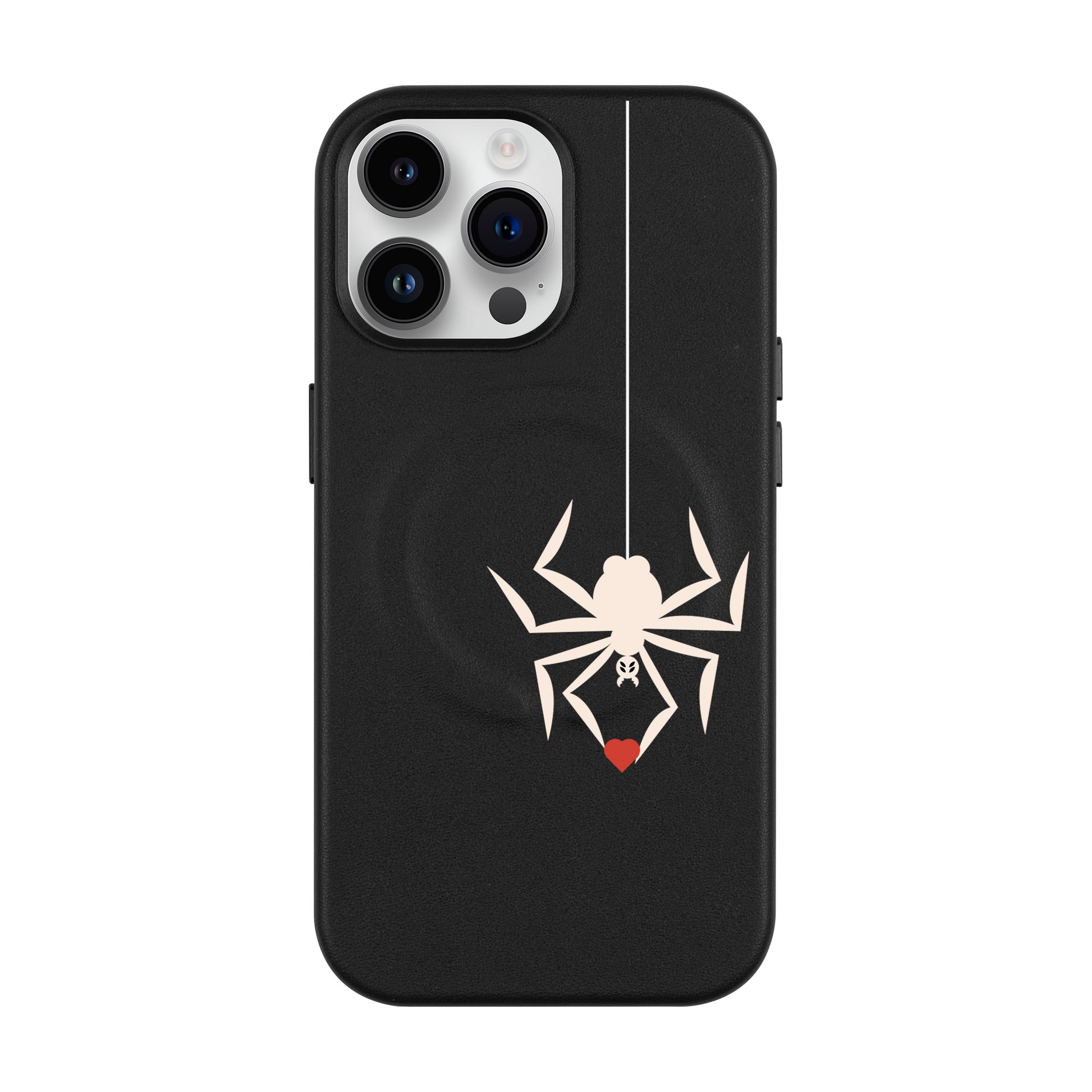 TISSERAND DE LA GRAVITÉ-iPhone Leather Case with MagSafe