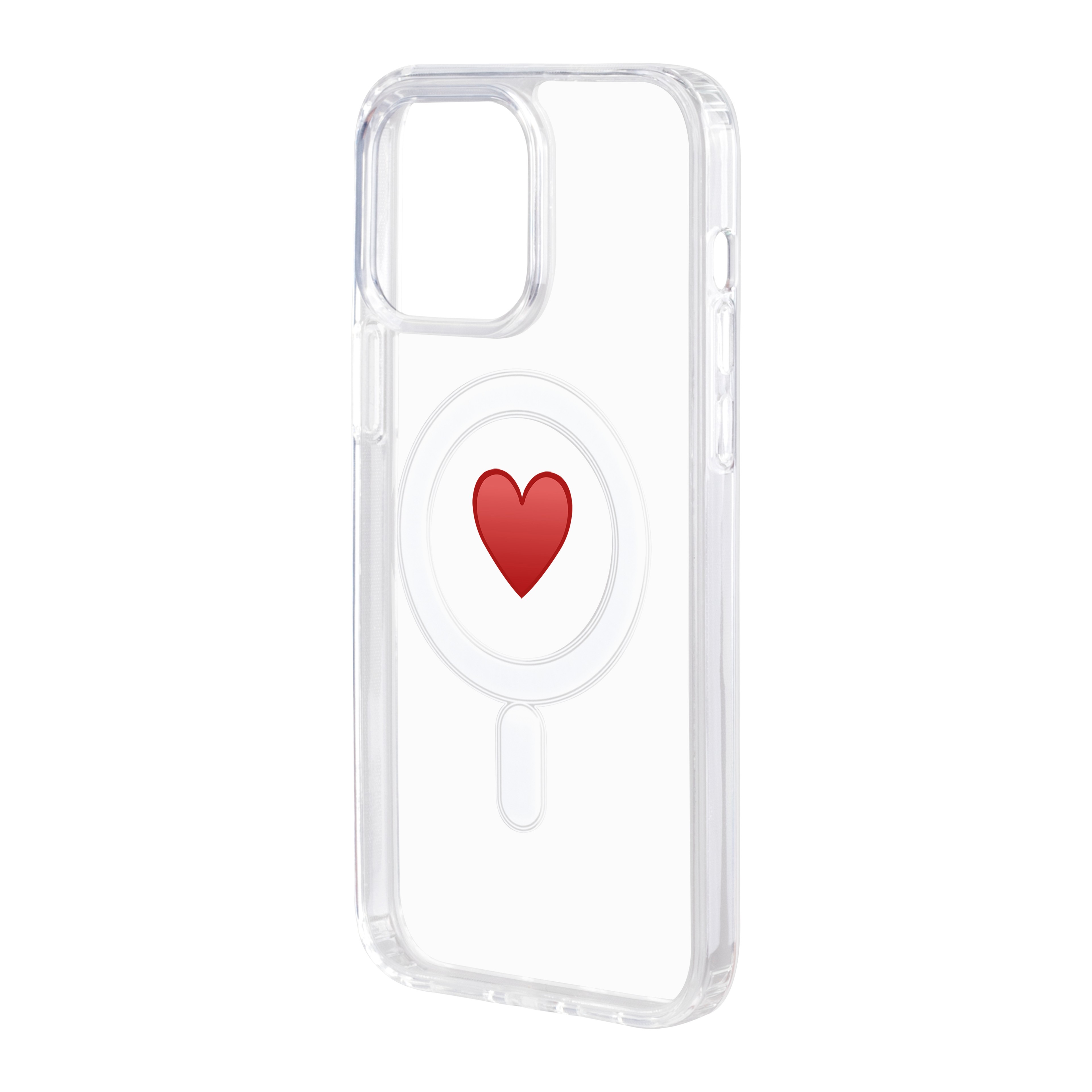 Spread Heart - iPhone Clear Case with MagSafe