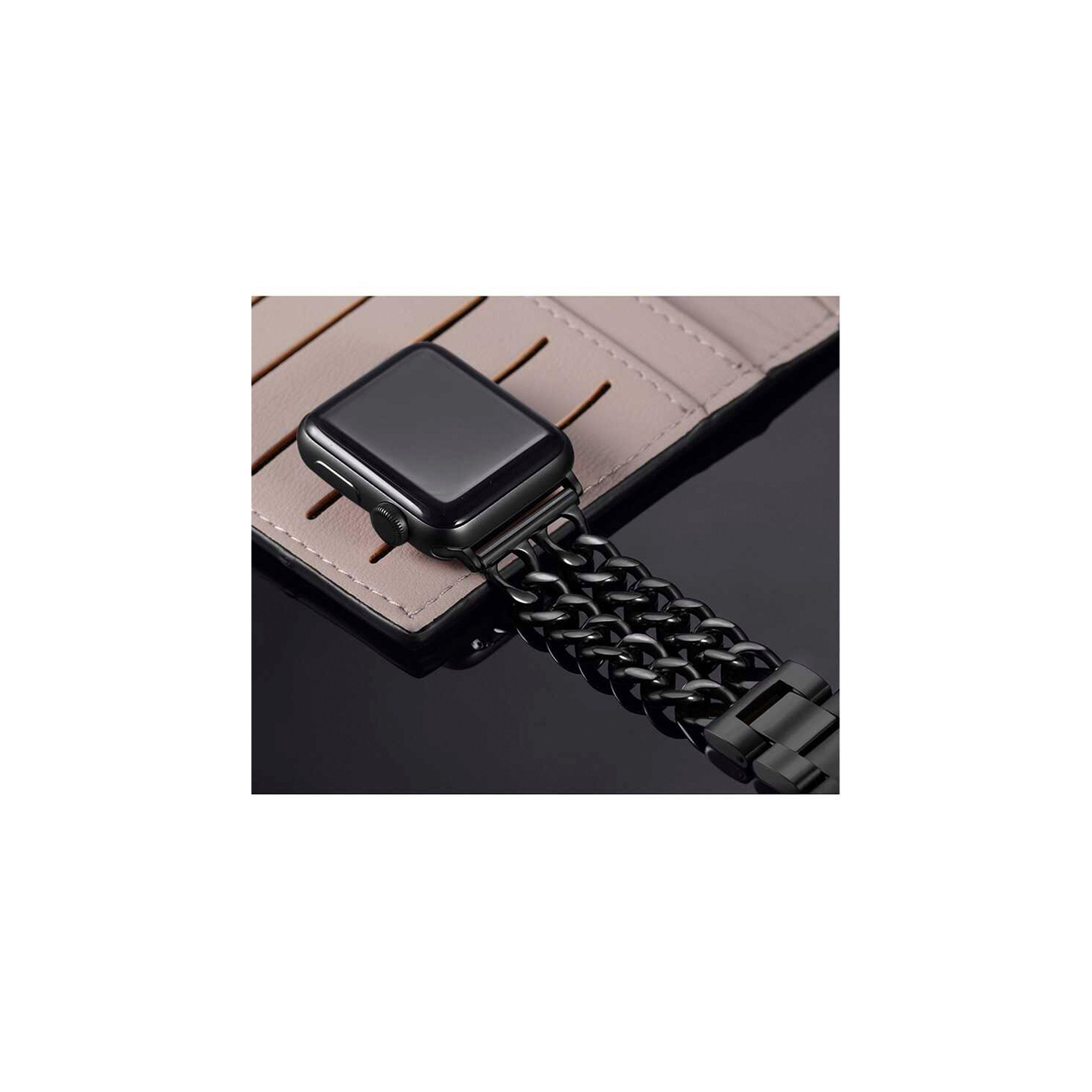 Apple Watch Force Chain Band-Black