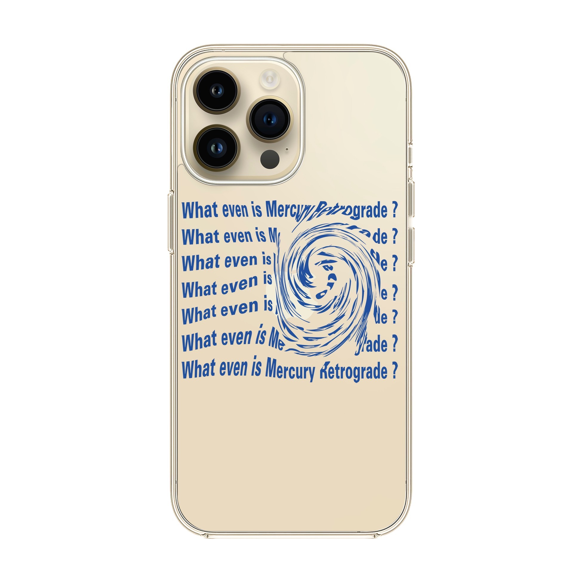 Mercury - iPhone Clear Case