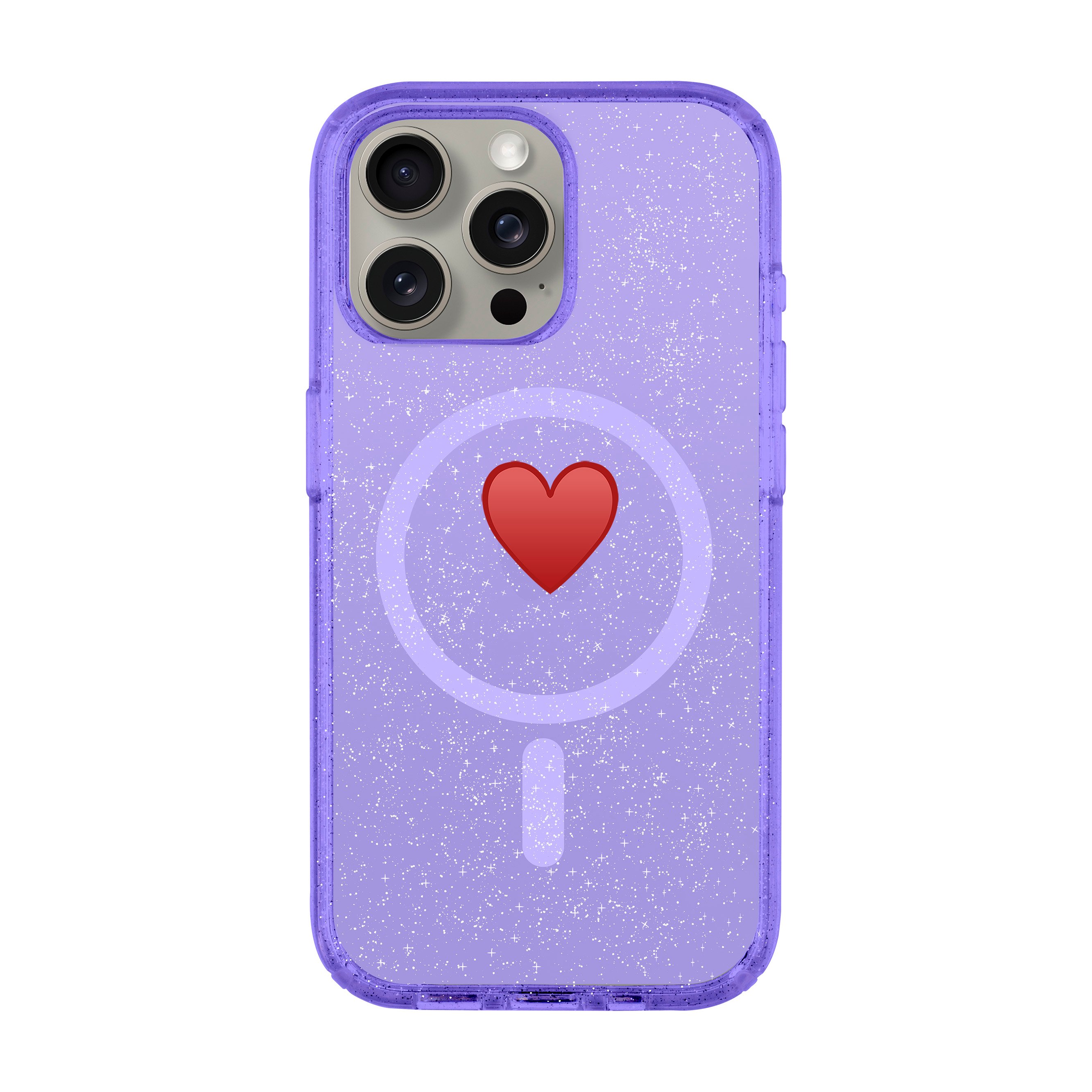 SPREAD HEART-iPhone Shiny Case with MagSafe