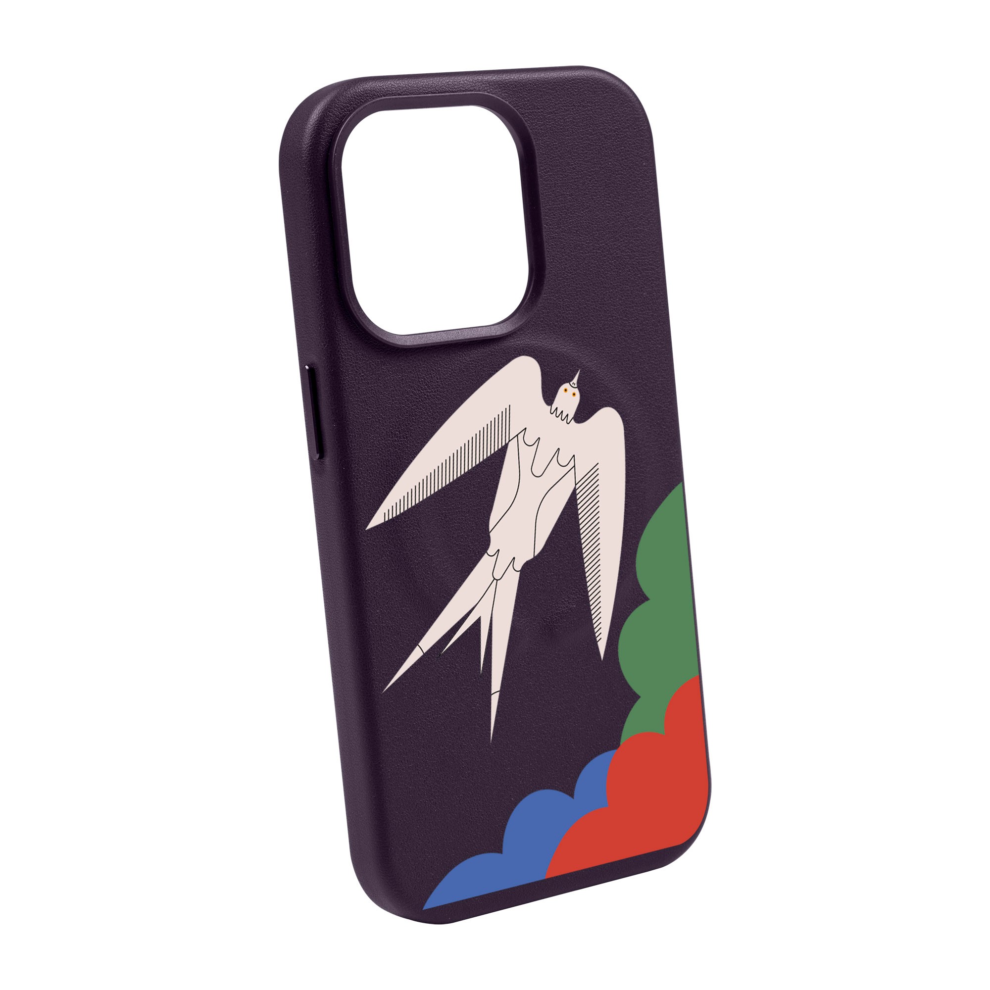 L’OISEAU LIBRE-iPhone Leather Kılıf MagSafe Özellikli