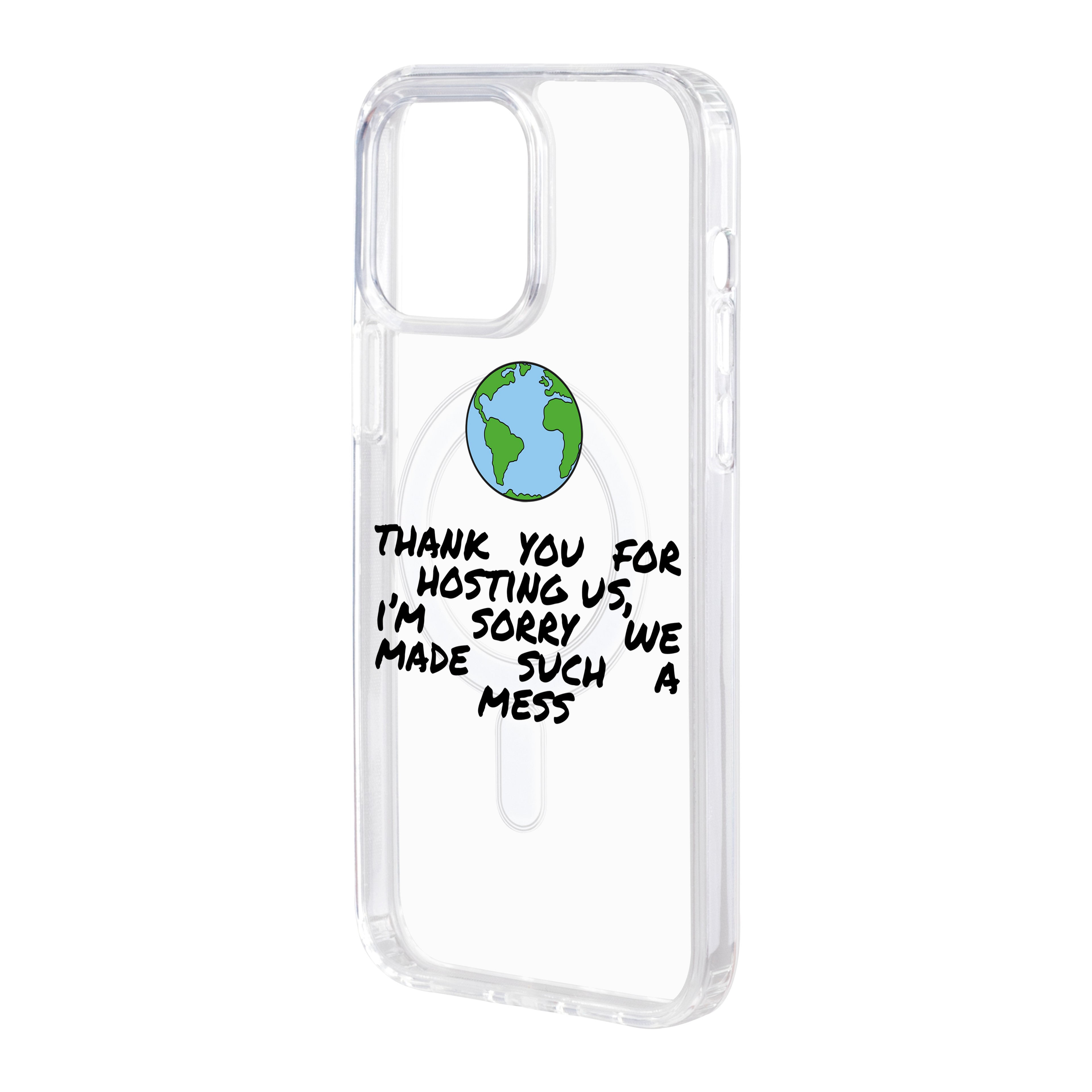 Mess - iPhone Clear Case with MagSafe