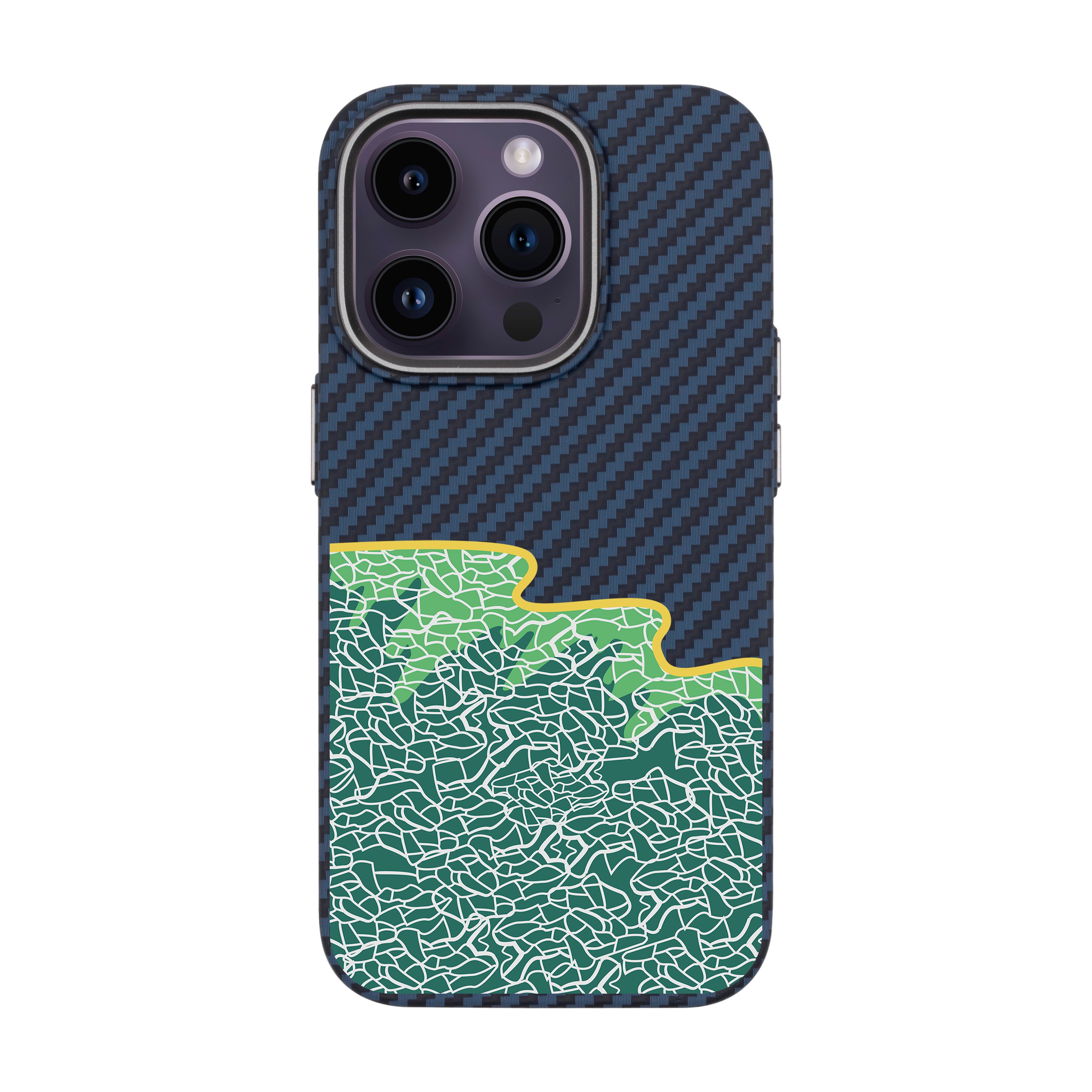 Sea - iPhone Carbon Case with Magsafe