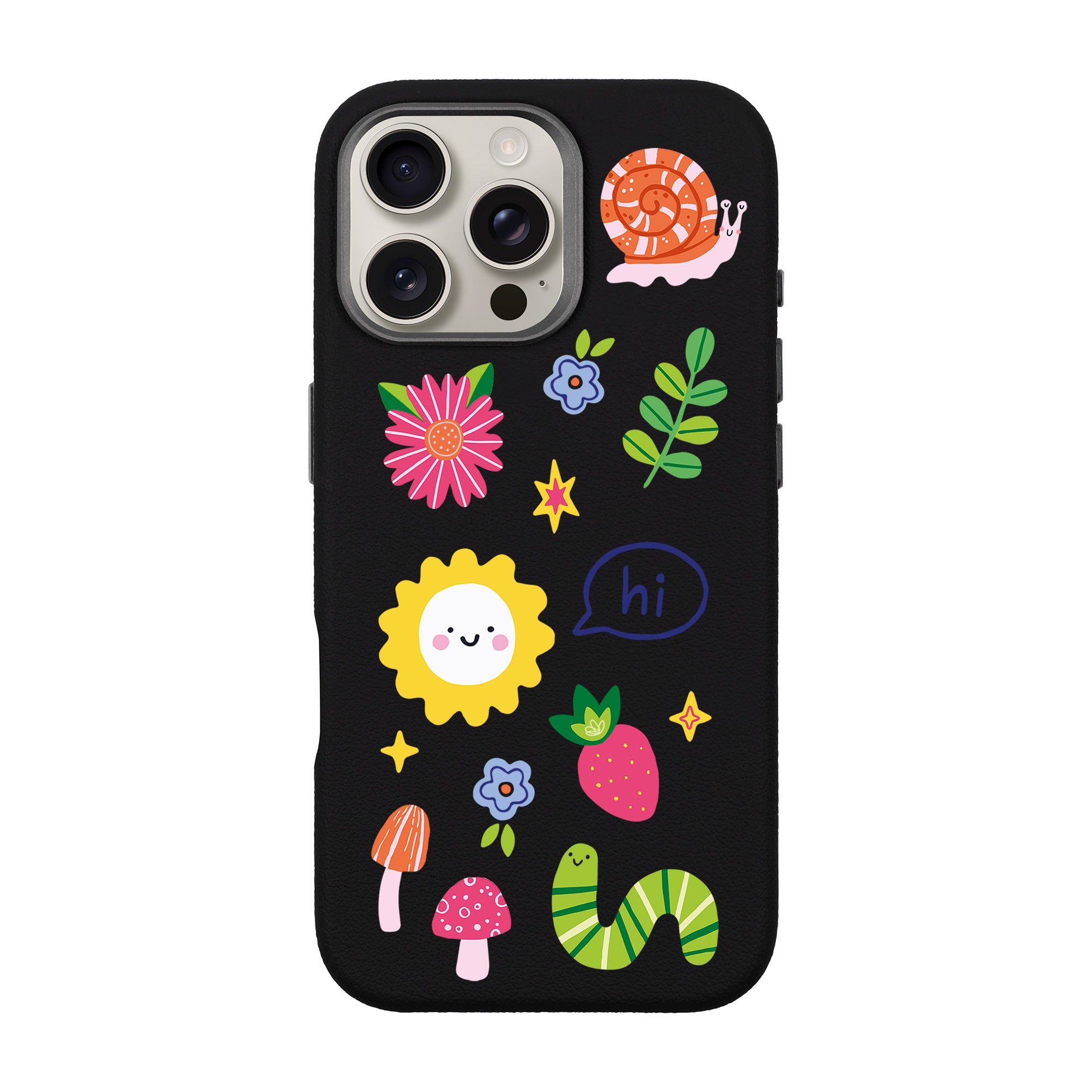 HELLO NATURE-iPhone Leather Premium Kılıf MagSafe Özellikli