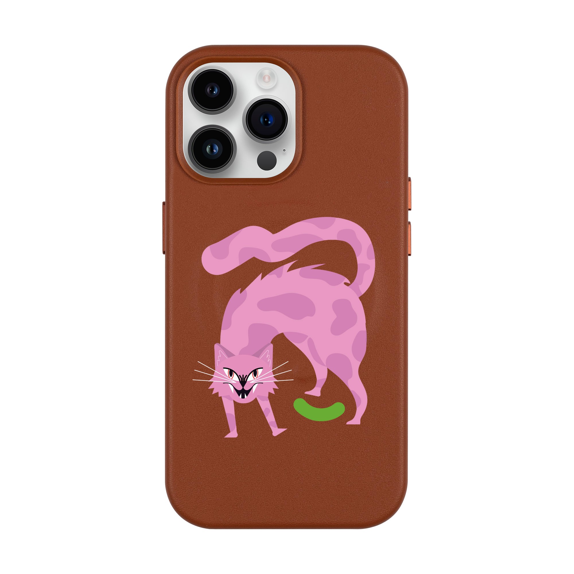GRUMBLEPAWS-iPhone Leather Kılıf MagSafe Özellikli