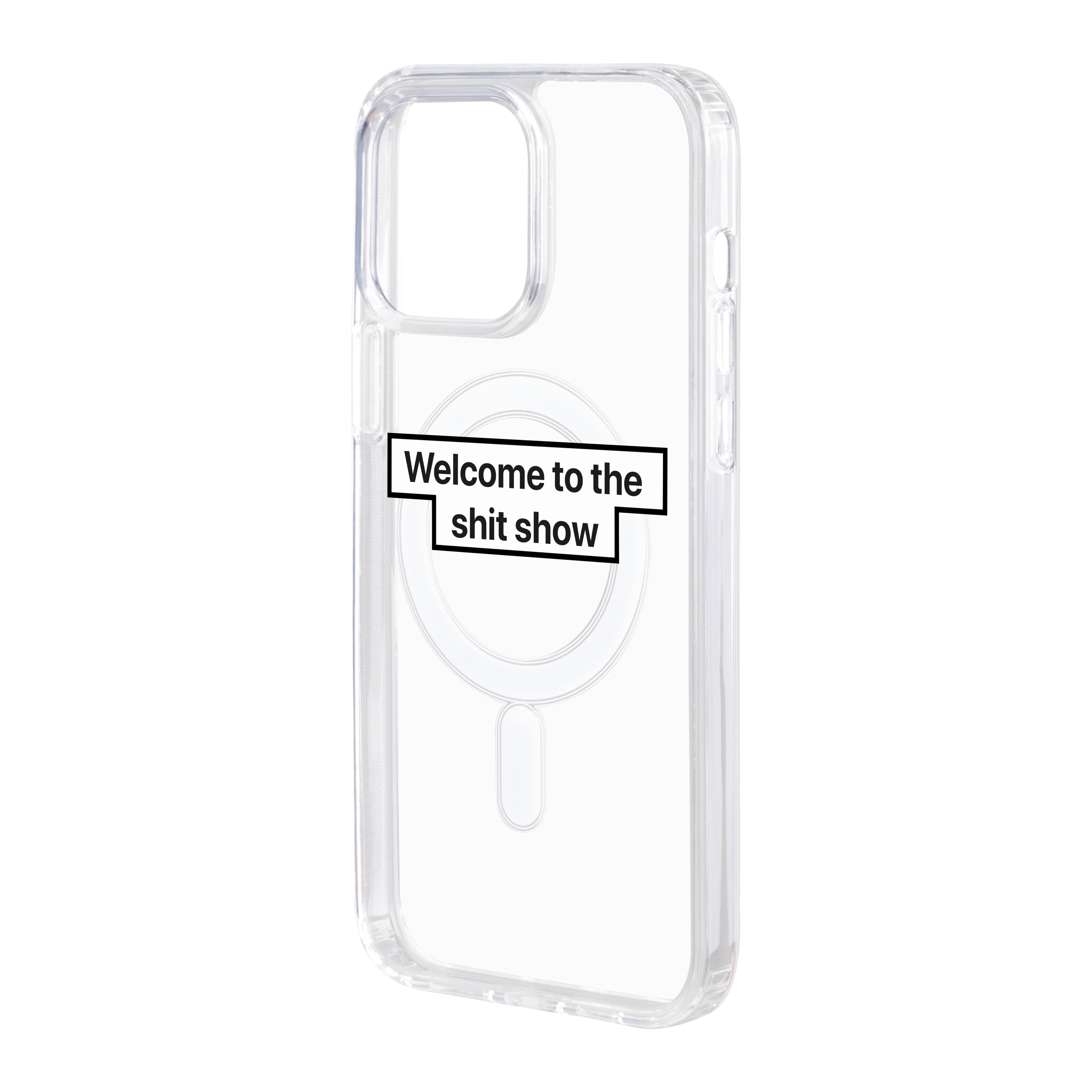 Welcome - iPhone Clear Case with MagSafe