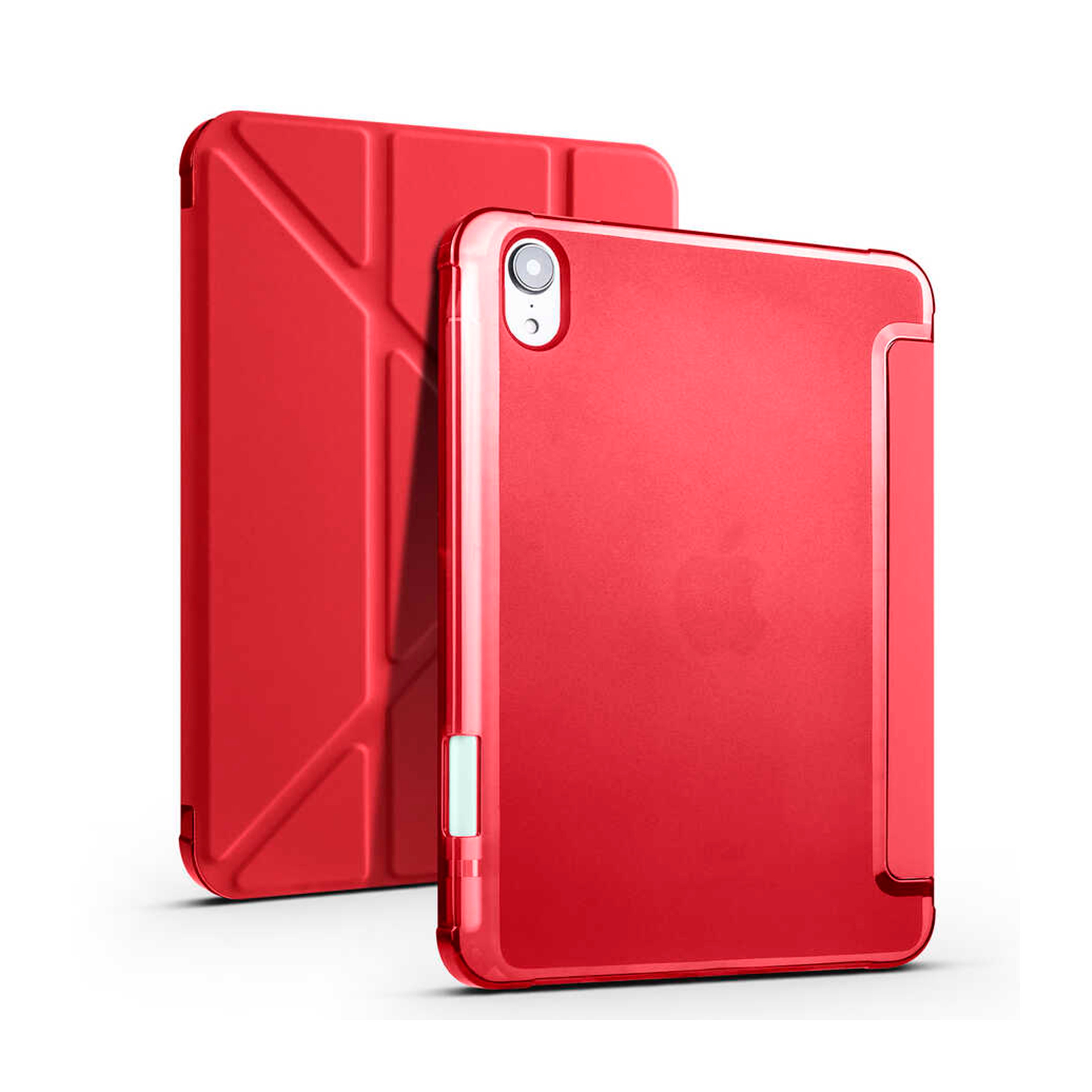 Apple iPad Mini 2021 (6.Nesil)-Trigon Folding Kalemlikli Standlı Kılıf