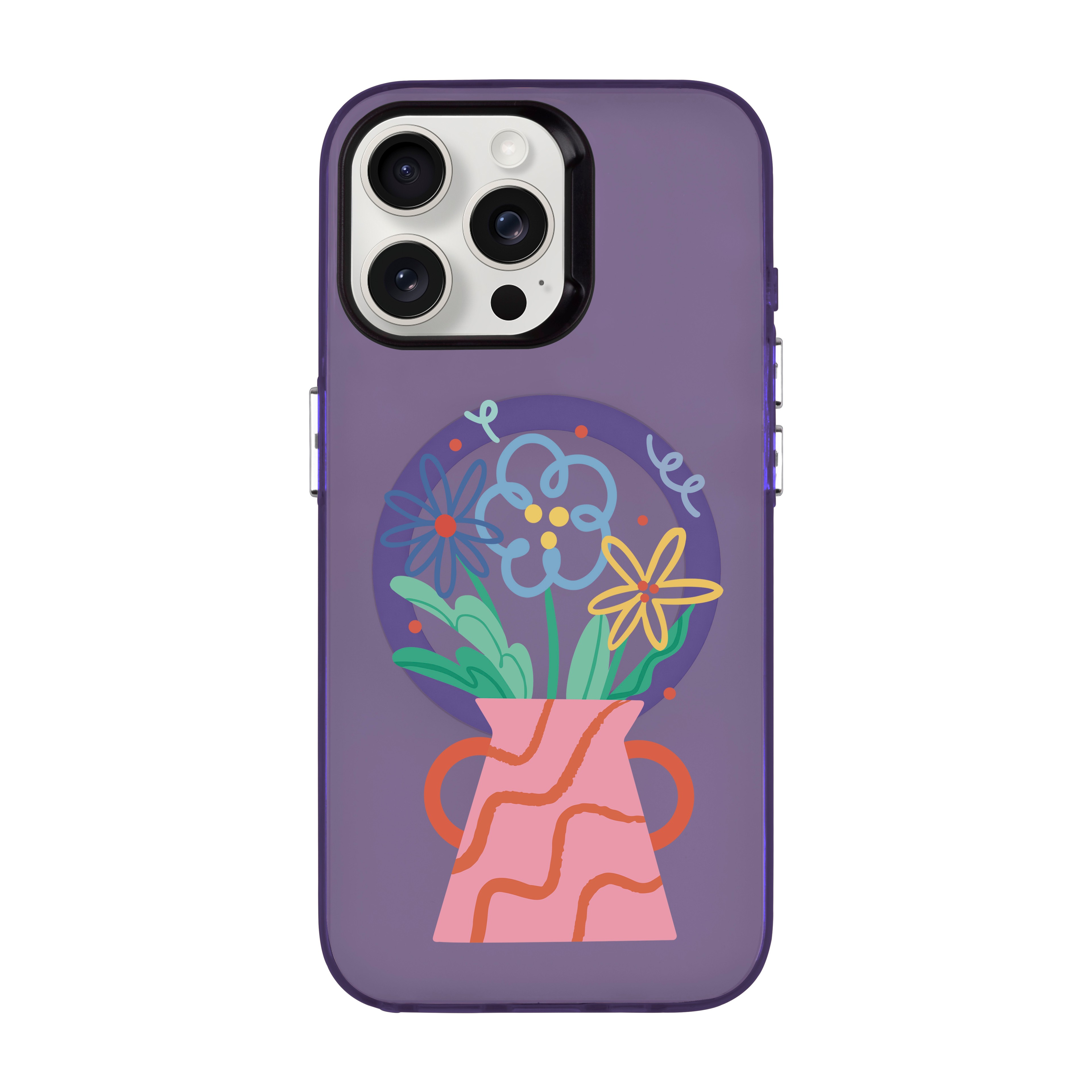 Pink Vase - iPhone Hold Case with MagSafe