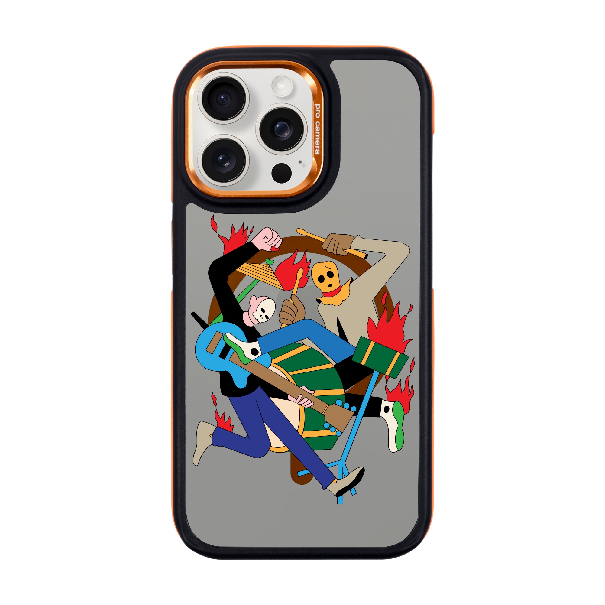 MONSTER MASH-iPhone Dark Case with MagSafe