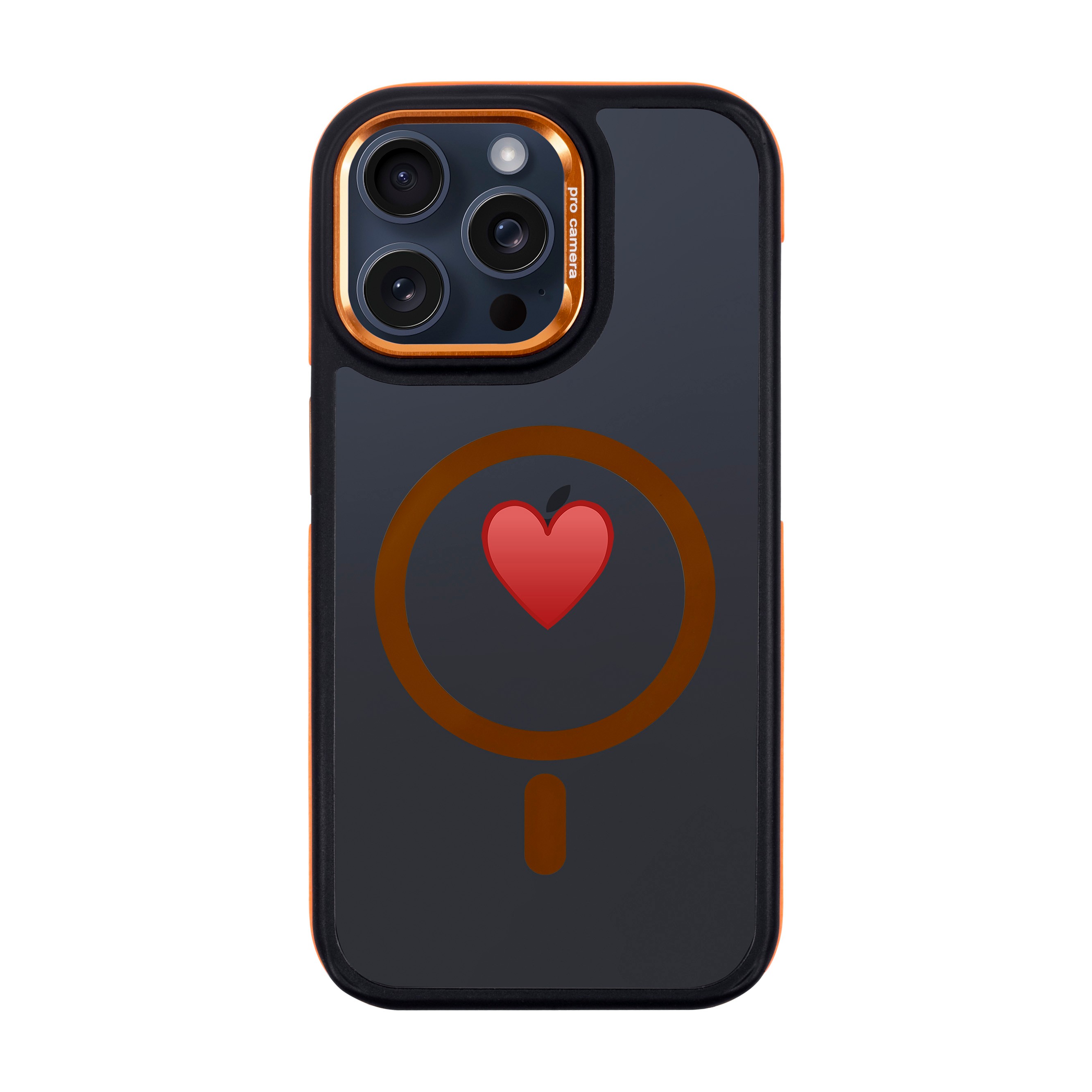 SPREAD HEART-iPhone Dark Case with MagSafe