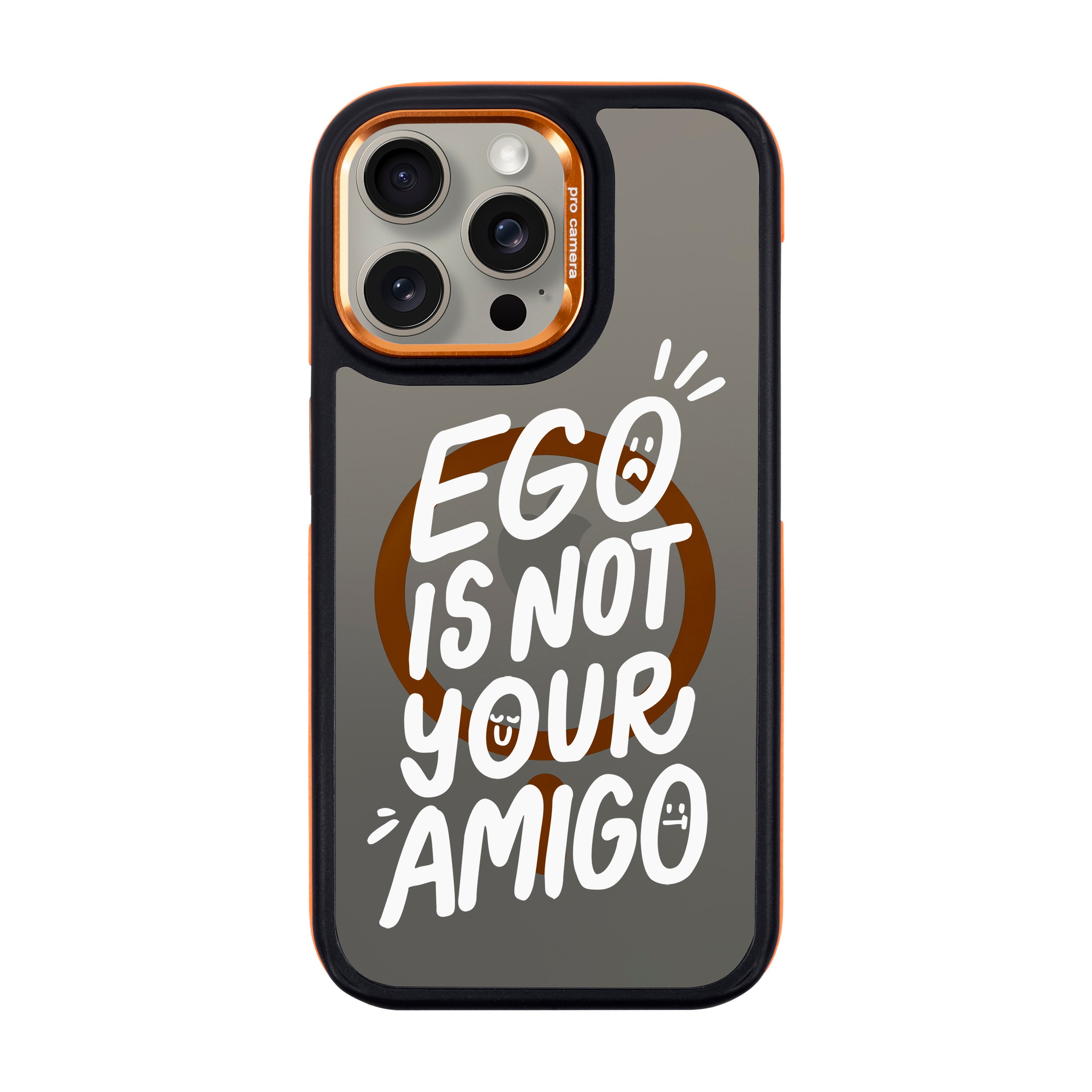 EGO-iPhone Dark Kılıf MagSafe Özellikli