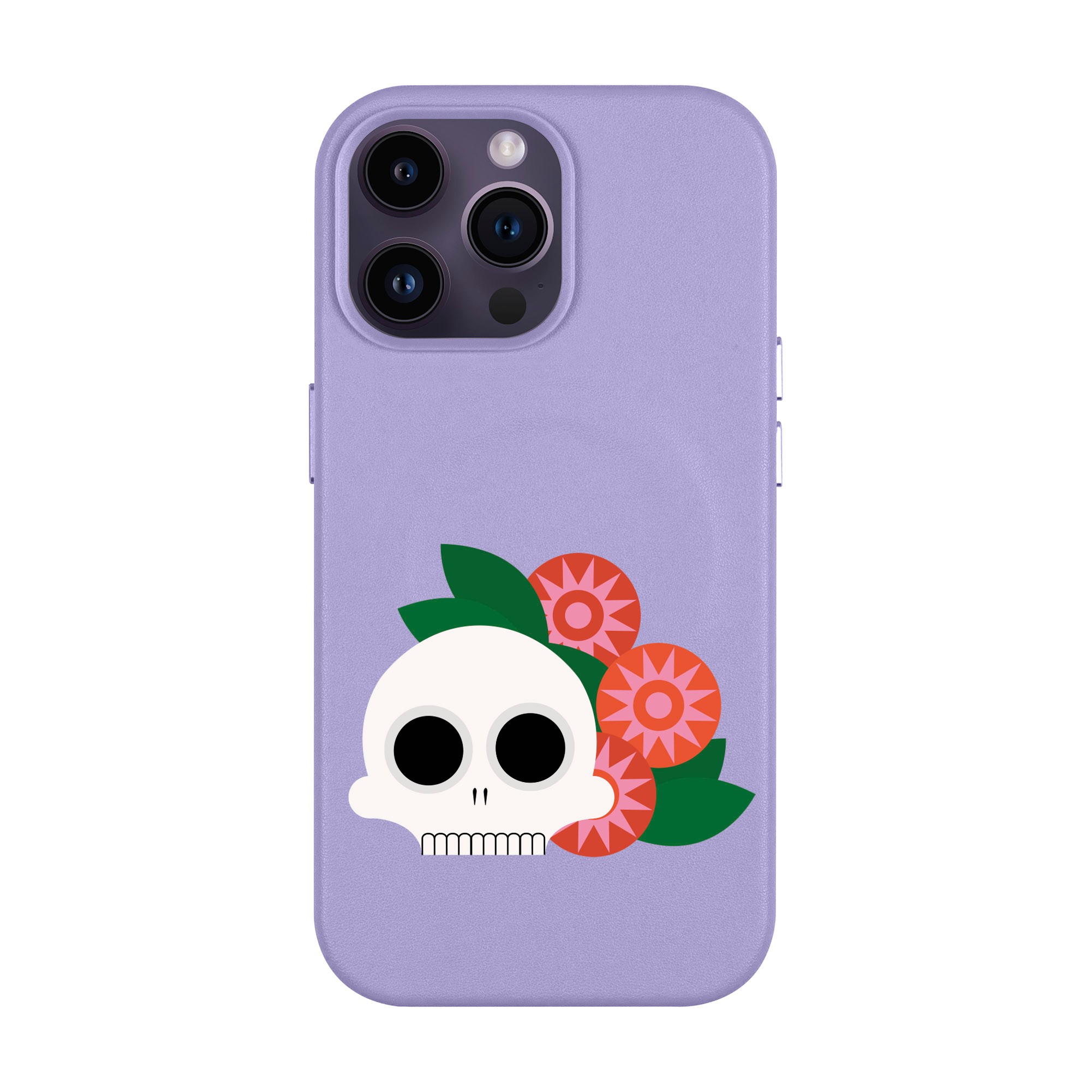 MEMENTO BLOOM-iPhone Leather Kılıf MagSafe Özellikli