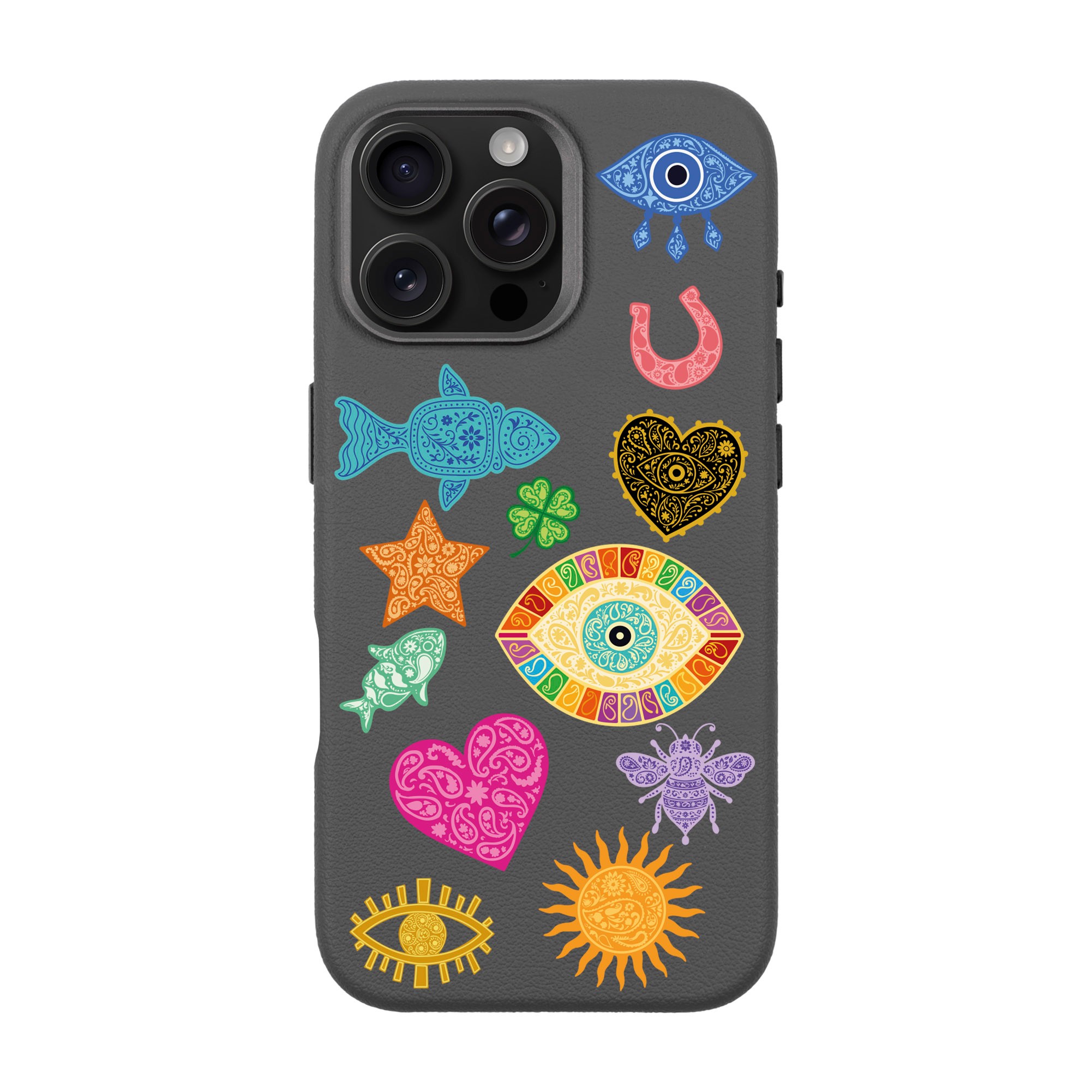 CHARMS BY BERRİN ÖZKAN-iPhone Leather Premium Kılıf MagSafe Özellikli