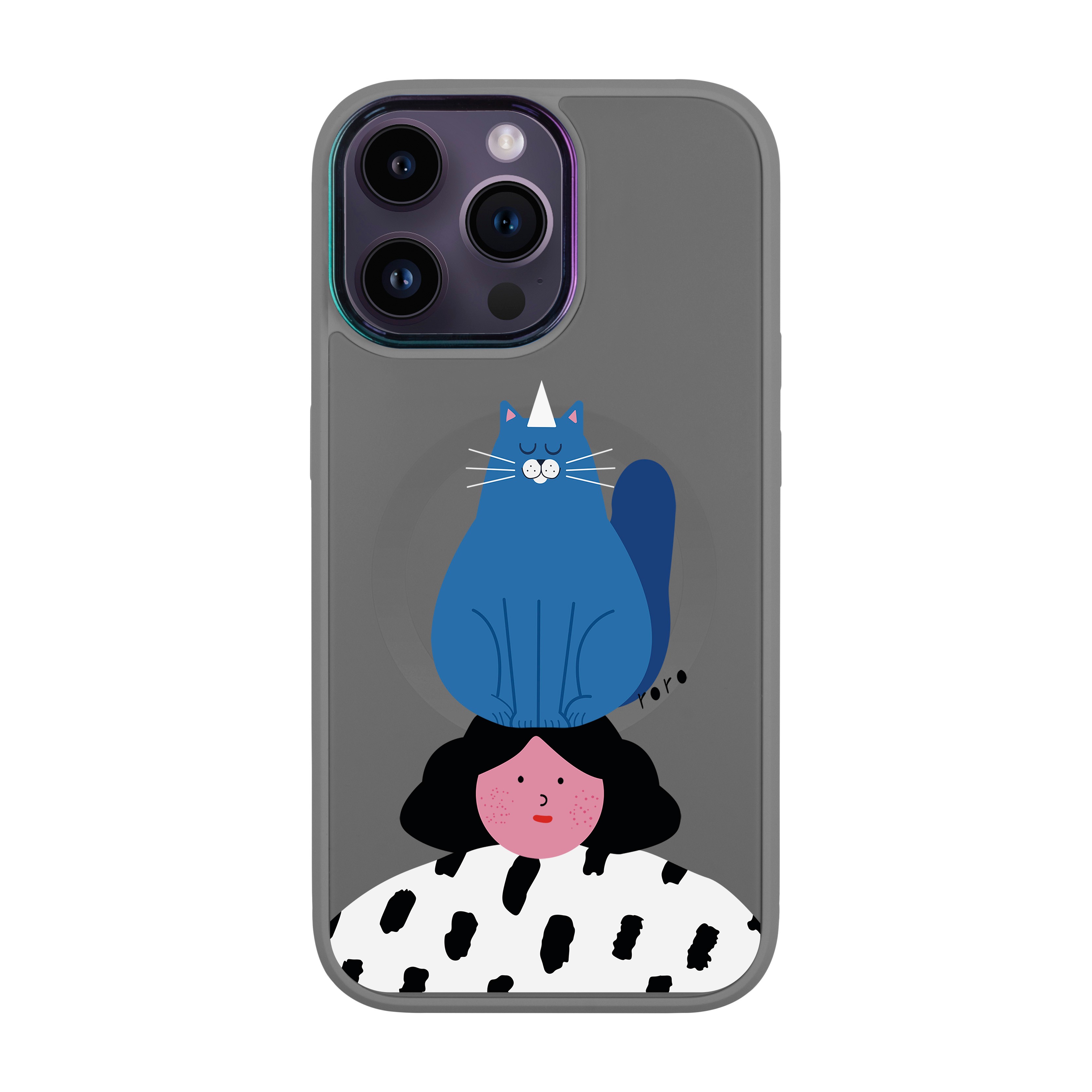 NAUGHTY CAT - iPhone Vigor Case with Magsafe